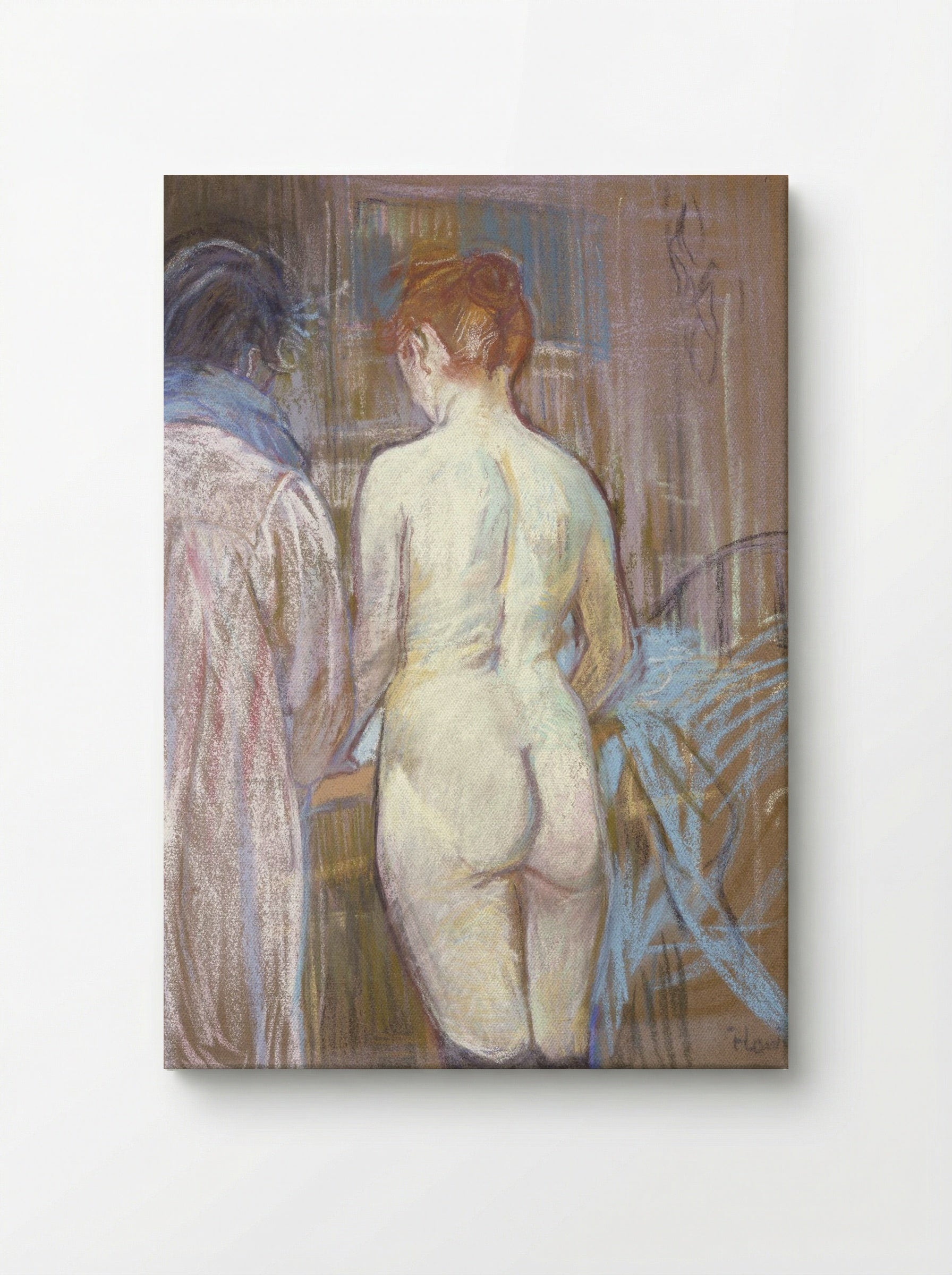 Prostitutes (Femmes de Maison) - Henri de Toulouse-Lautrec - Canvas