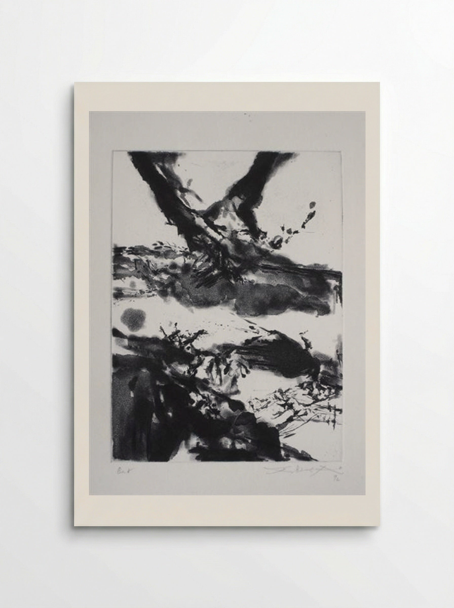 Flashes - Zao Wou-Ki - Poster