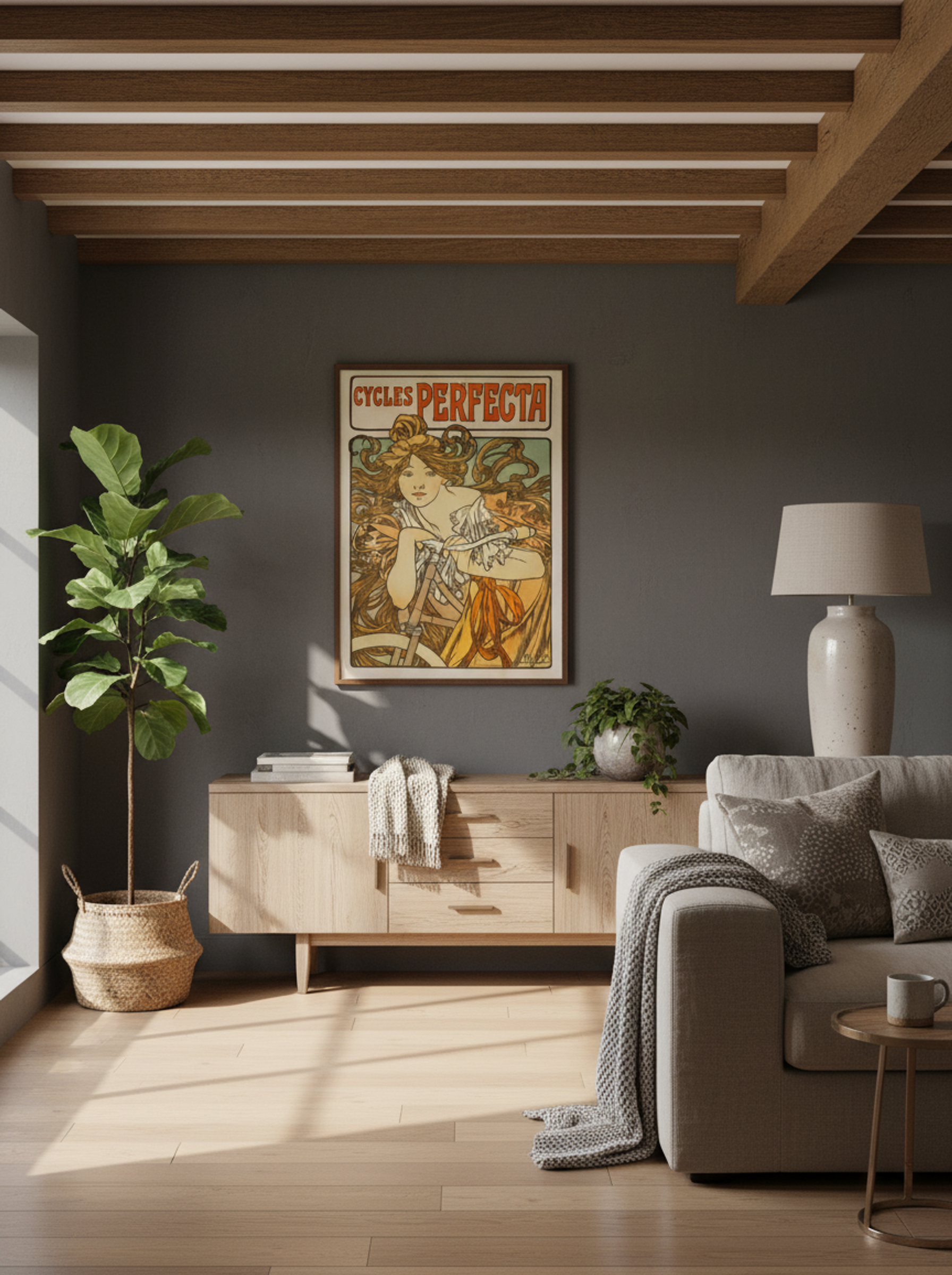 Cycles Perfecta - Alphonse Mucha - Lifestyle