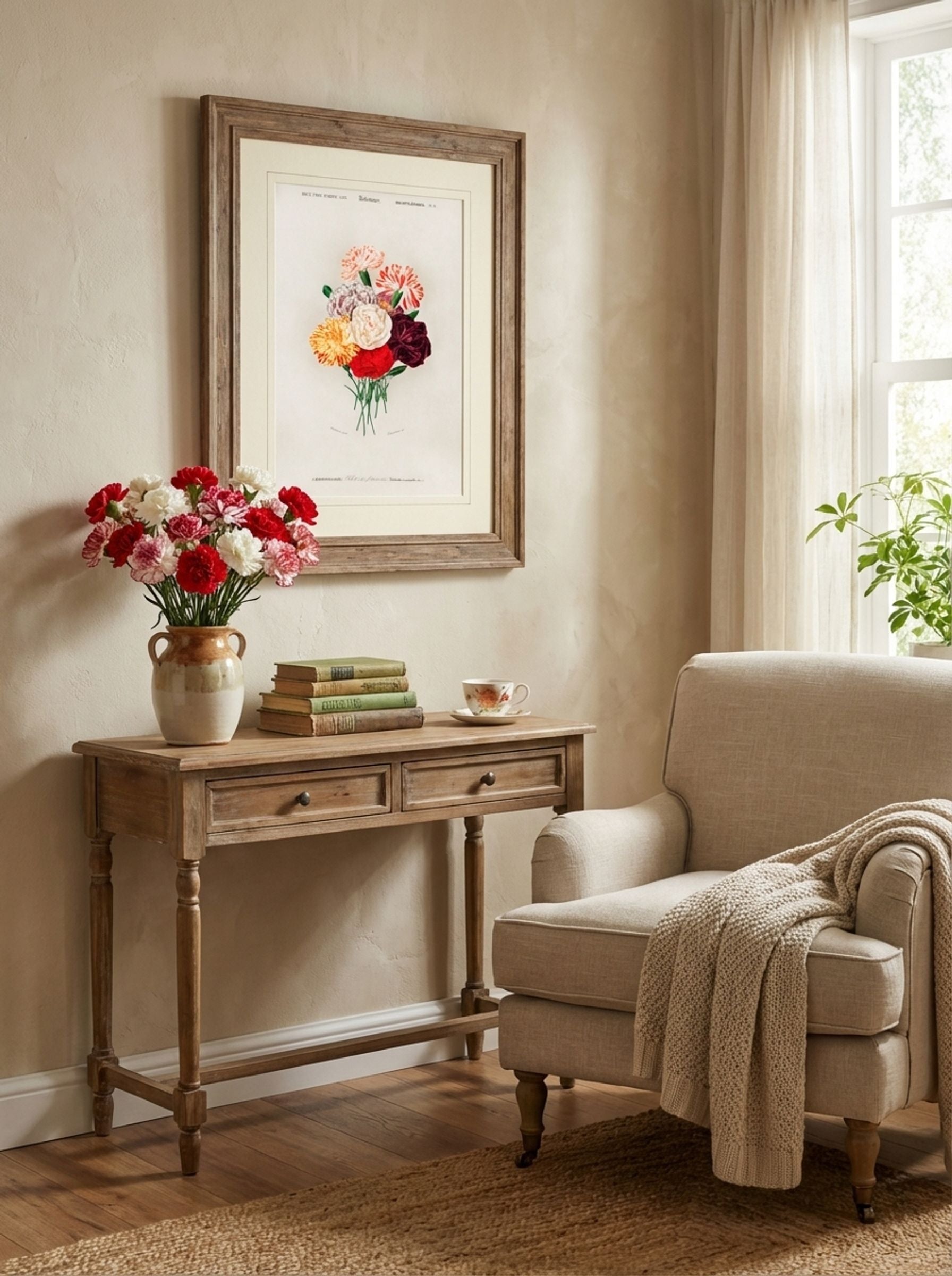 Carnation (Dianthus caryophyllus) - Charles Dessalines D'Orbigny - Lifestyle