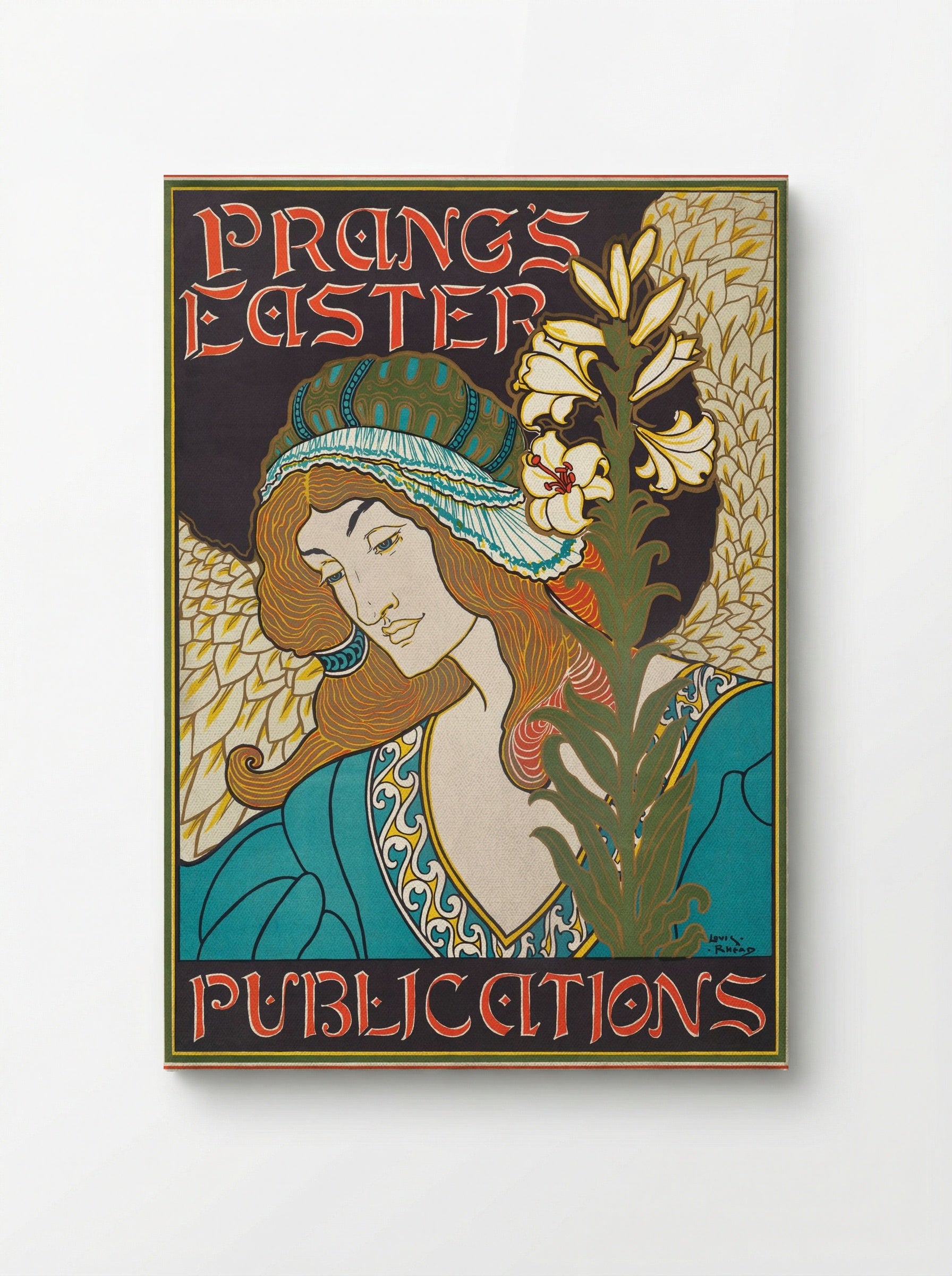 Prang's Easter Publications - Louis Rhead - Canvas