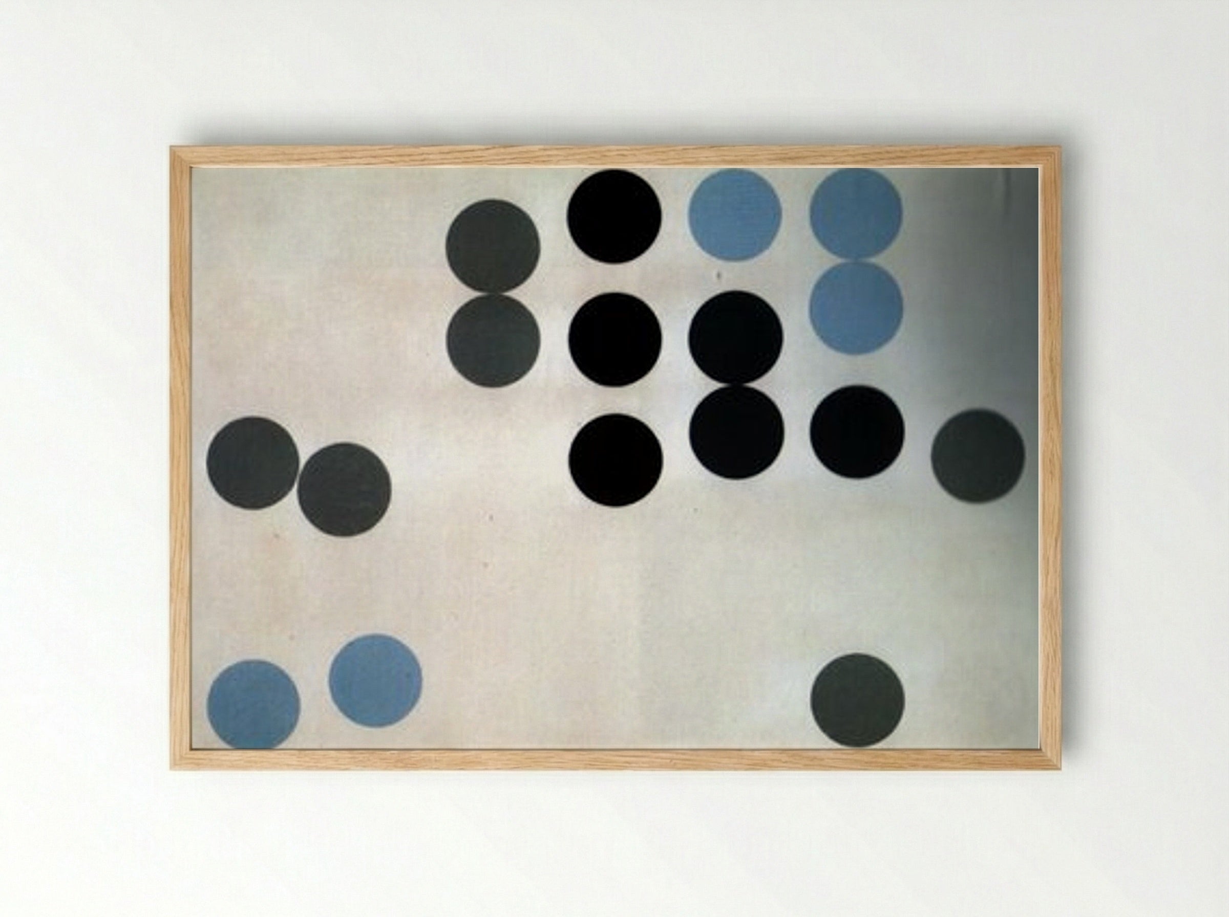 Moving Circles - Sophie Taeuber-Arp - Framed Print Wood