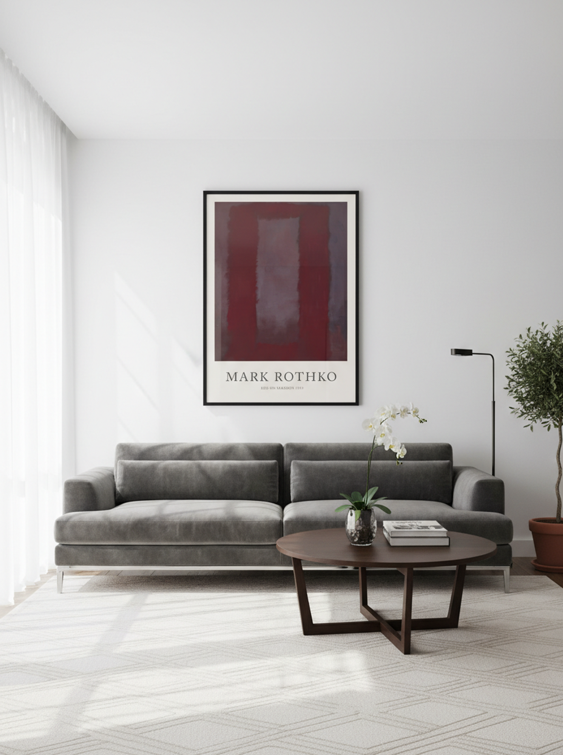 Red on Maroon - Mark Rothko - Lifestyle