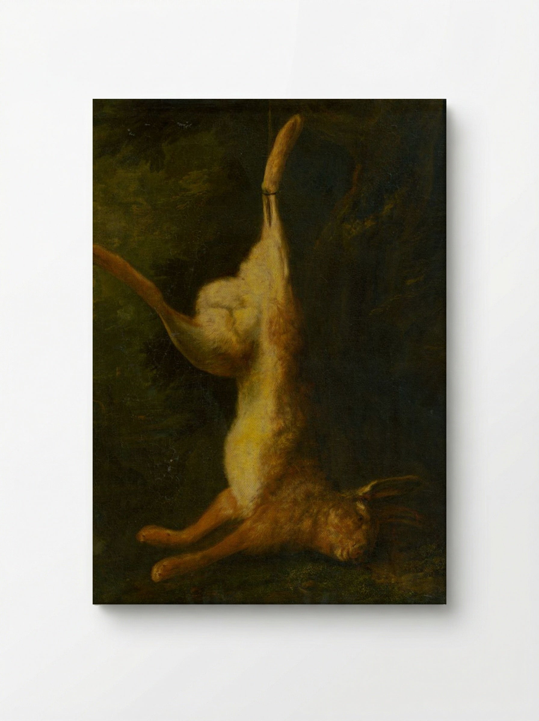 Still Life with Hare - Jean-Baptiste Oudry - Canvas