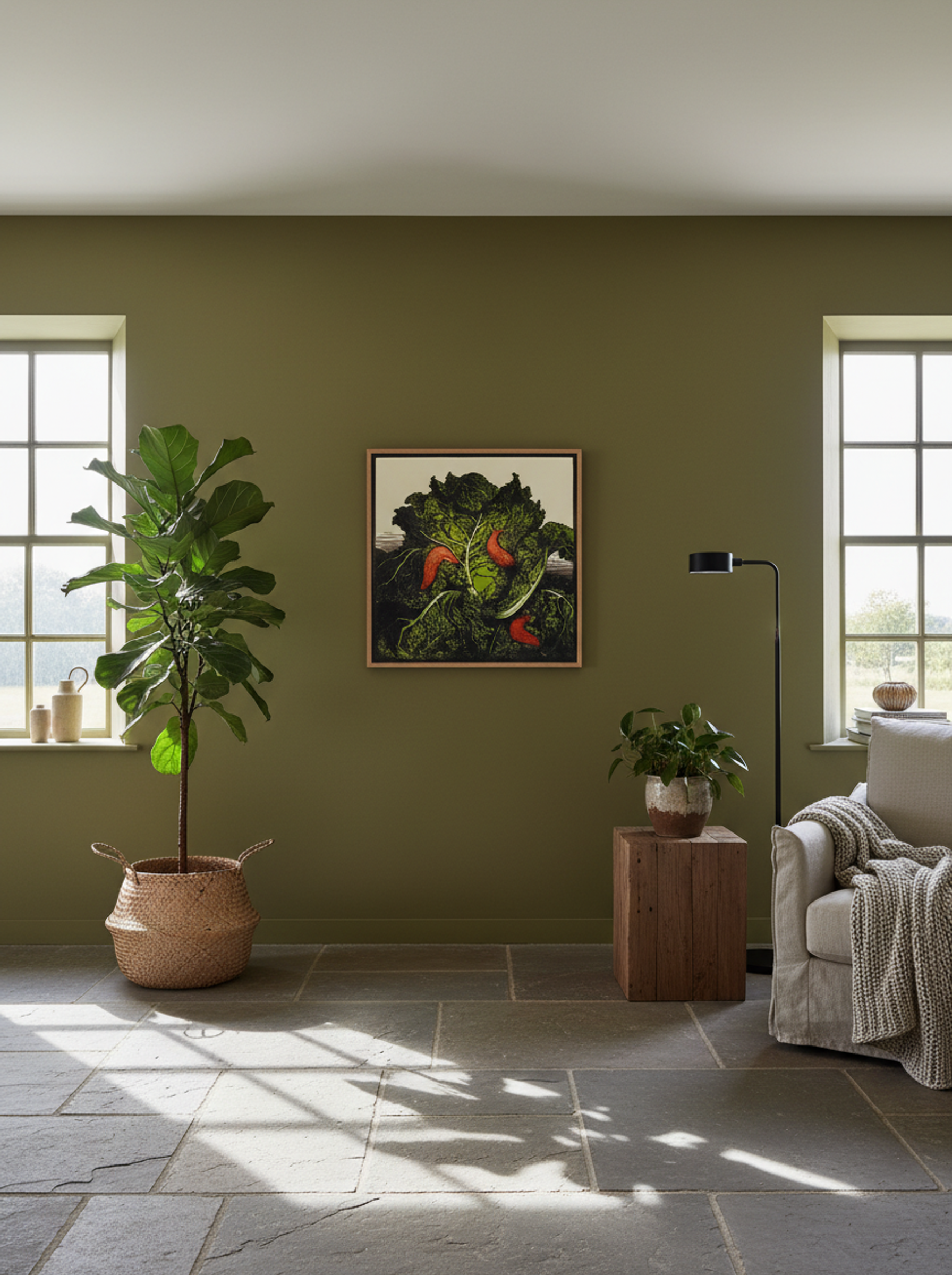 Three Slugs on a Cabbage - Julie de Graag - Lifestyle