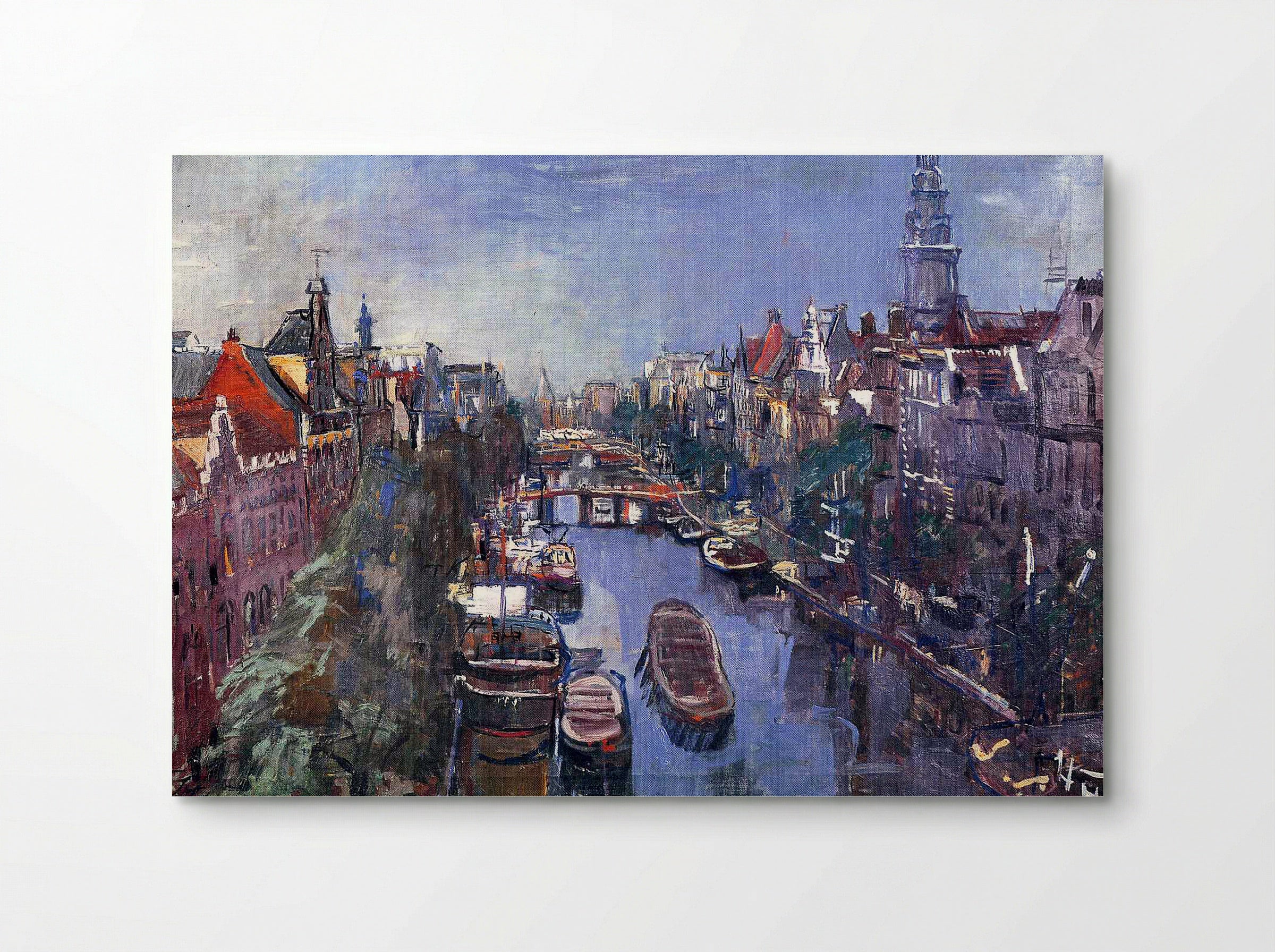 Amsterdam Canal View - Isaac Israëls - Poster