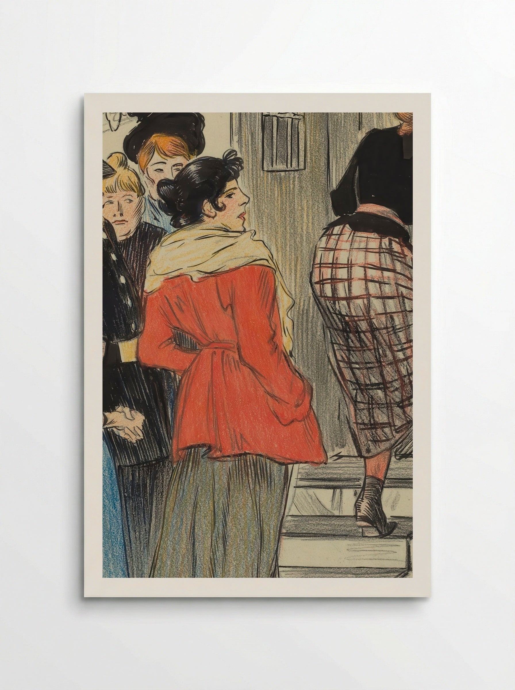 La Rafle - Théophile Alexandre Steinlen - Poster