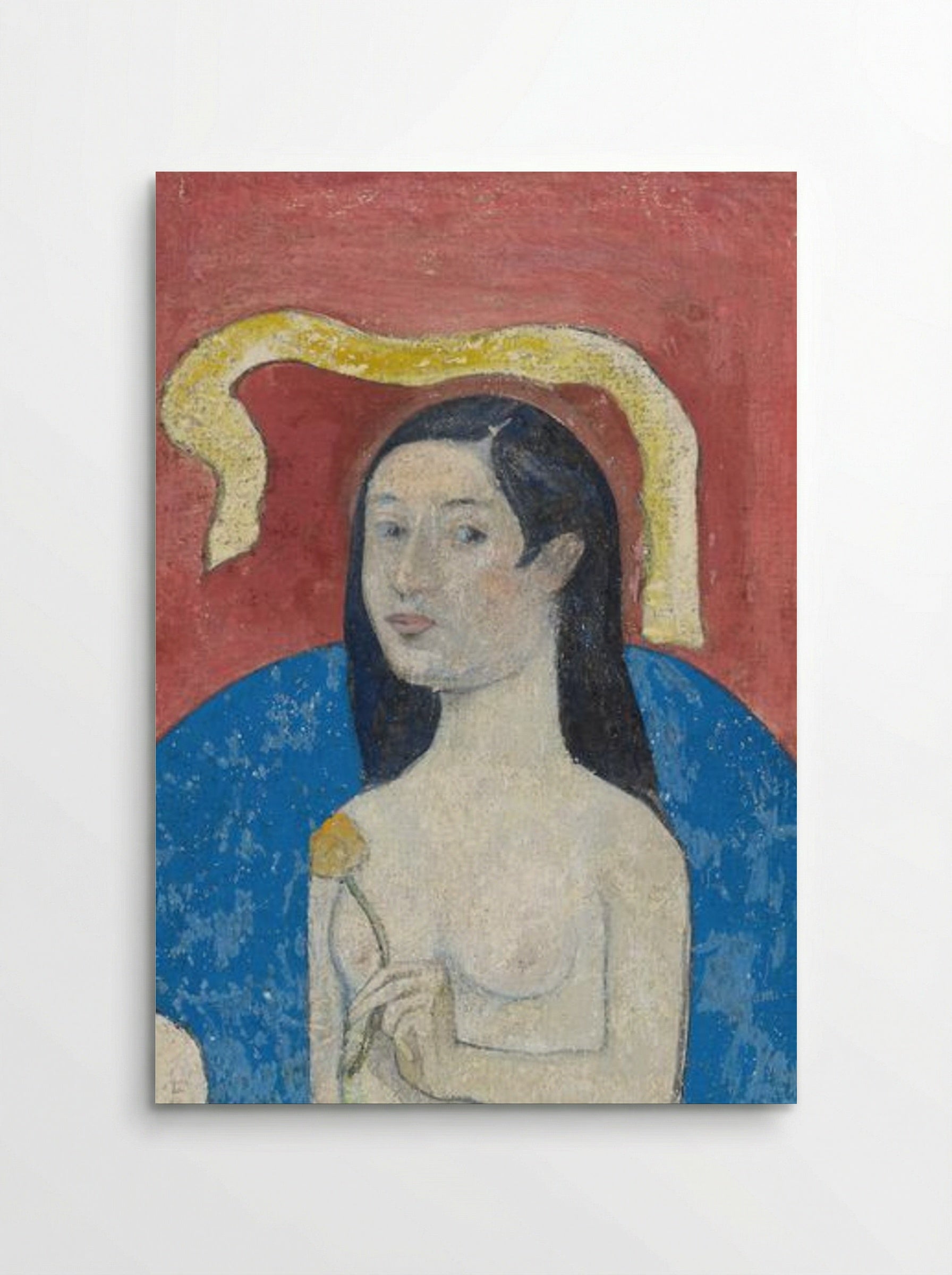 Portrait of the Artist's Mother, Eve - Paul Gauguin - Poster