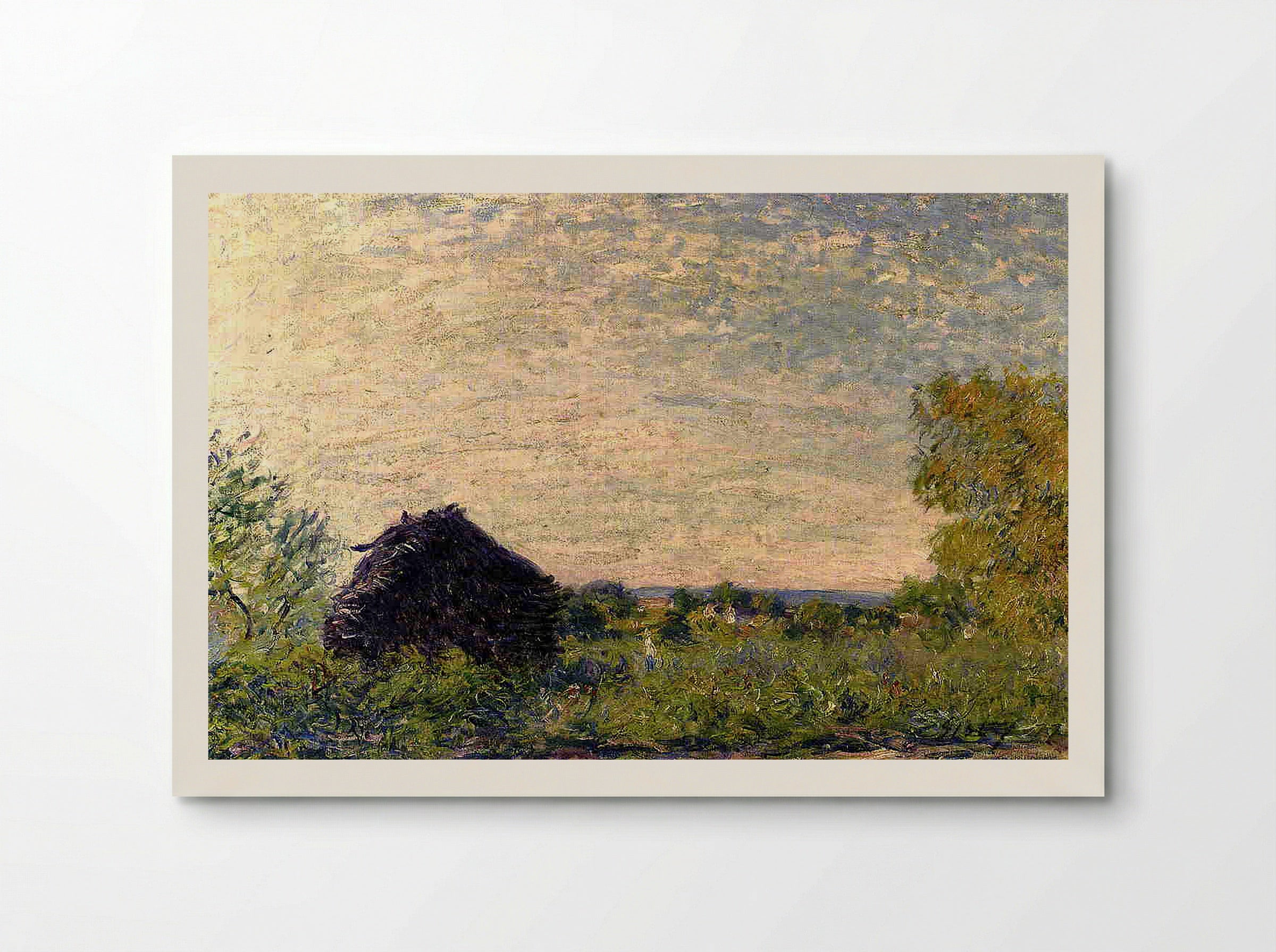 Haystack at Giverny - Claude Monet - Poster