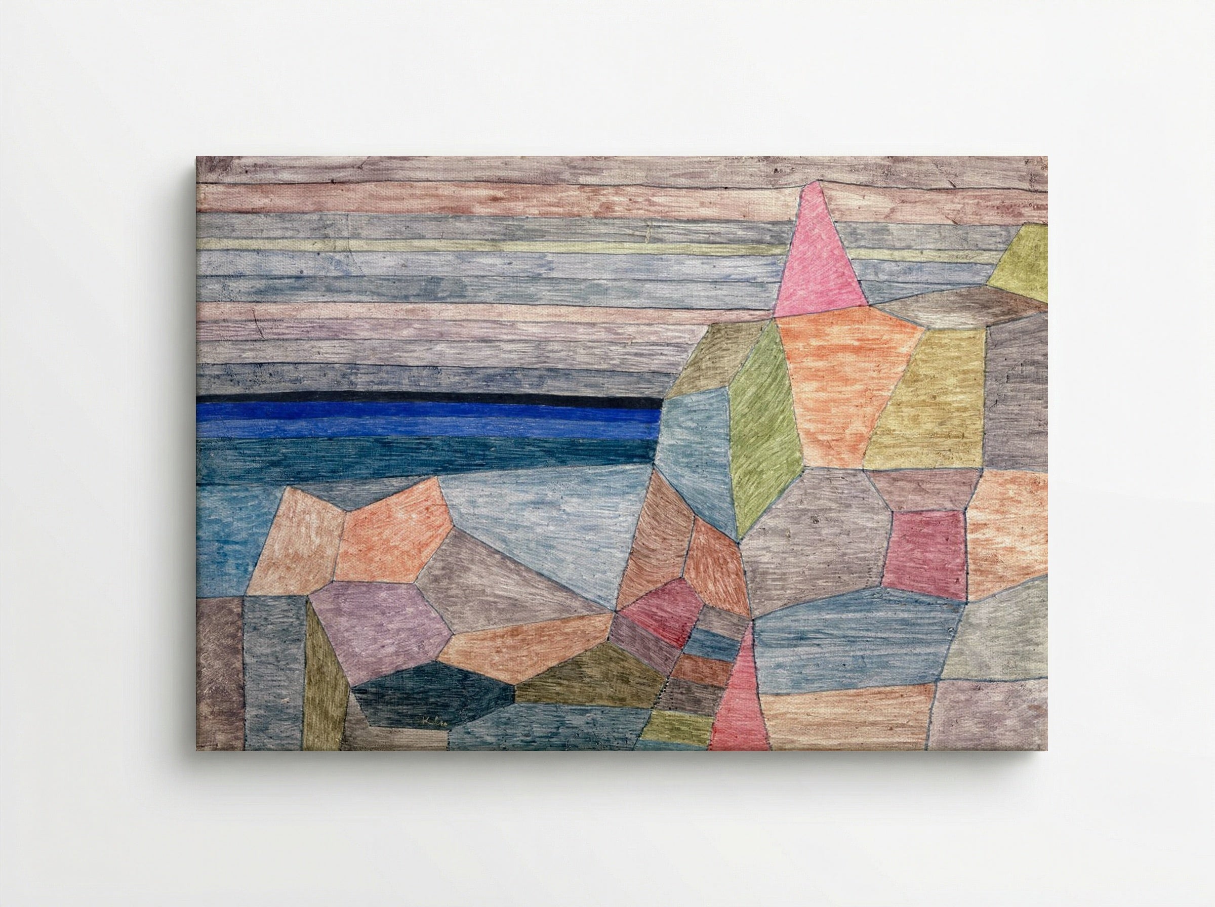 Promontory, Ph. - Paul Klee - Canvas