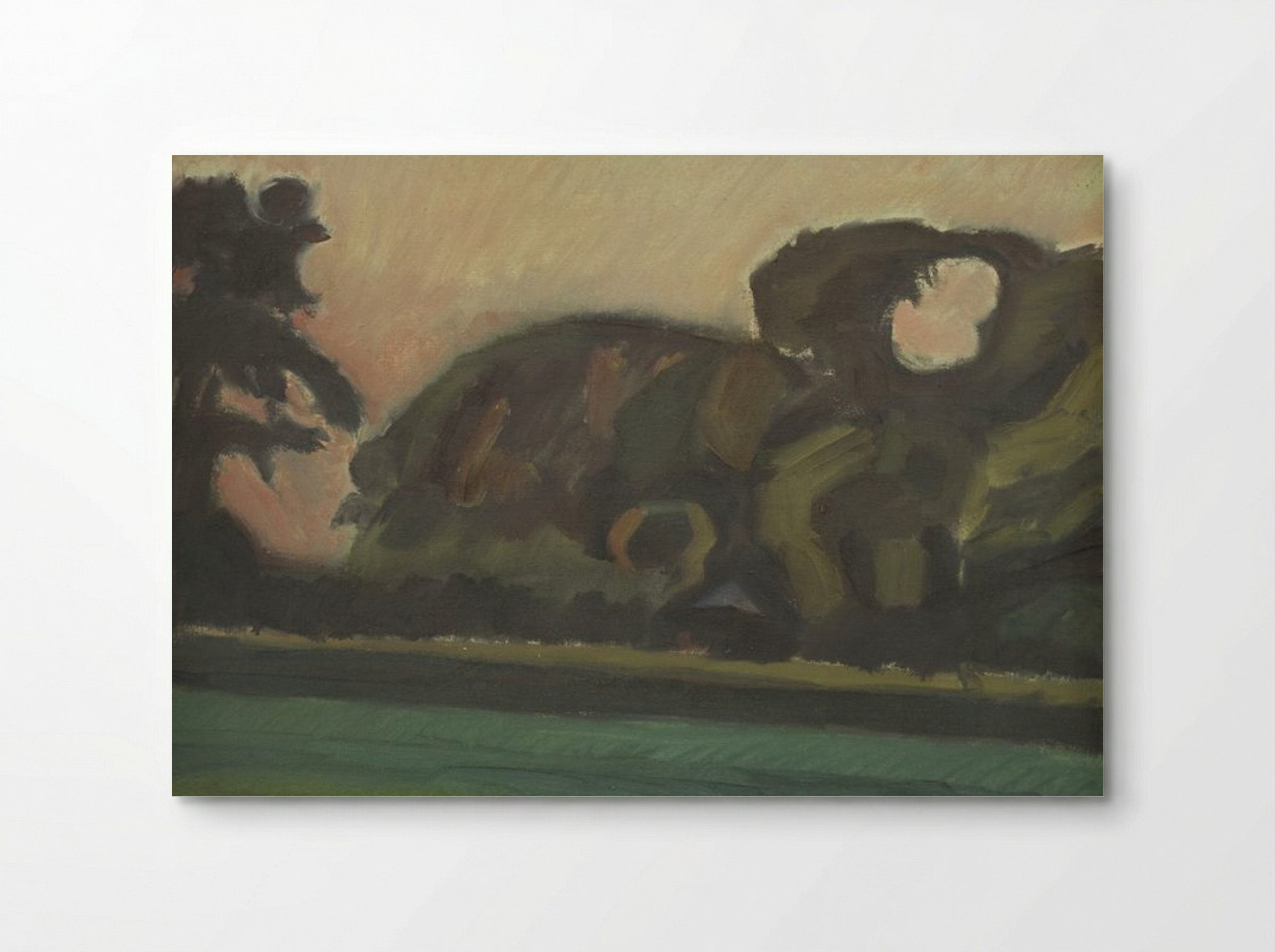 Landscape after Sunset - Harald Giersing - Poster