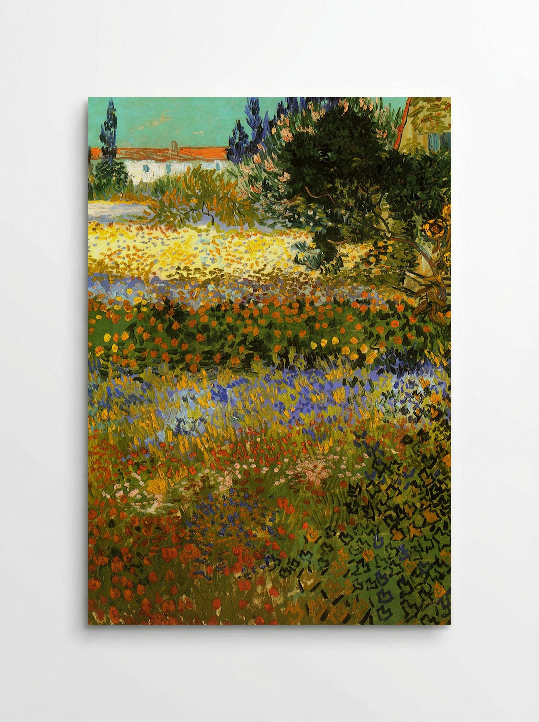Flowering Garden - Vincent van Gogh - Poster
