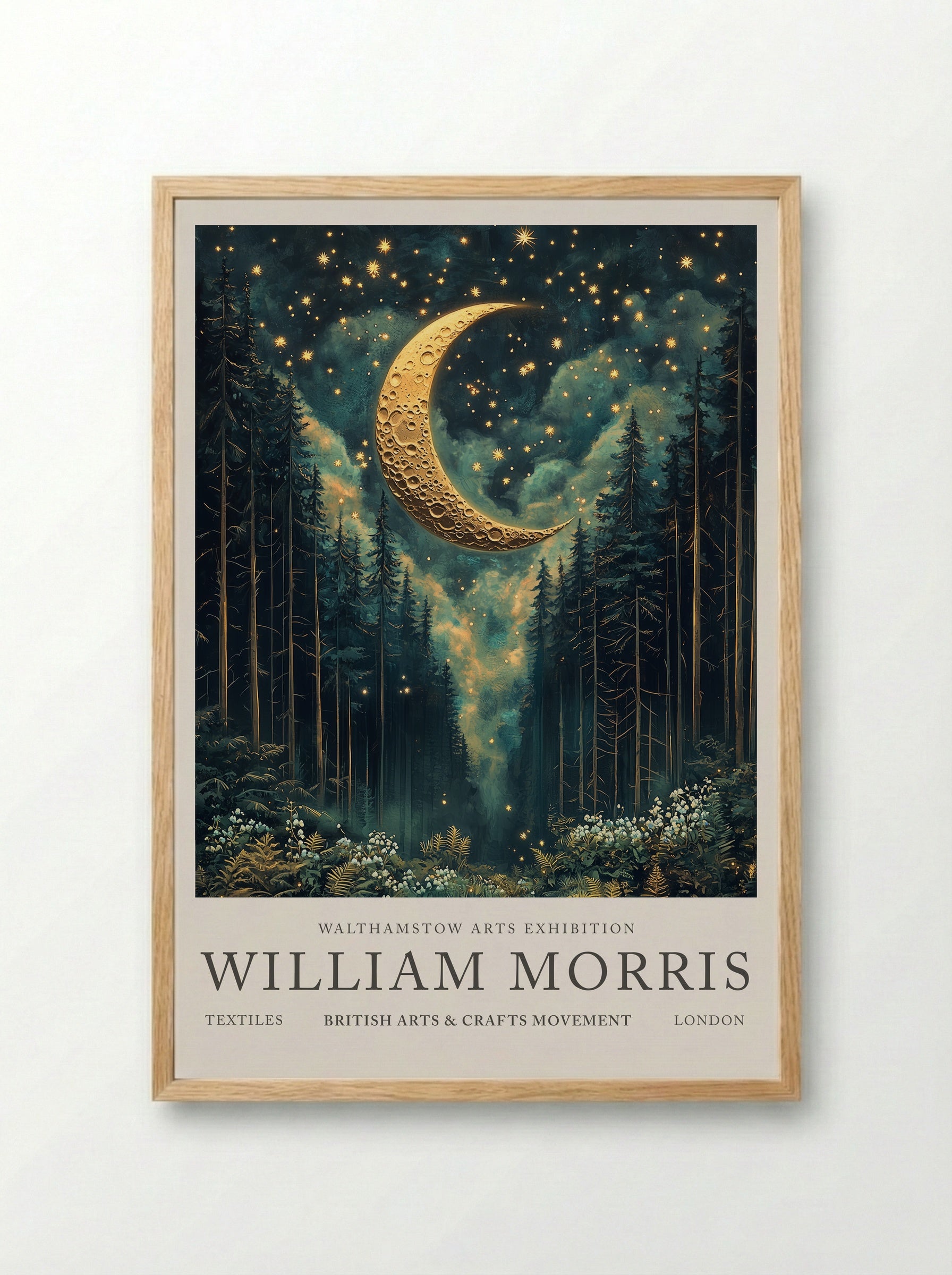 Crescent Canopy - William Morris