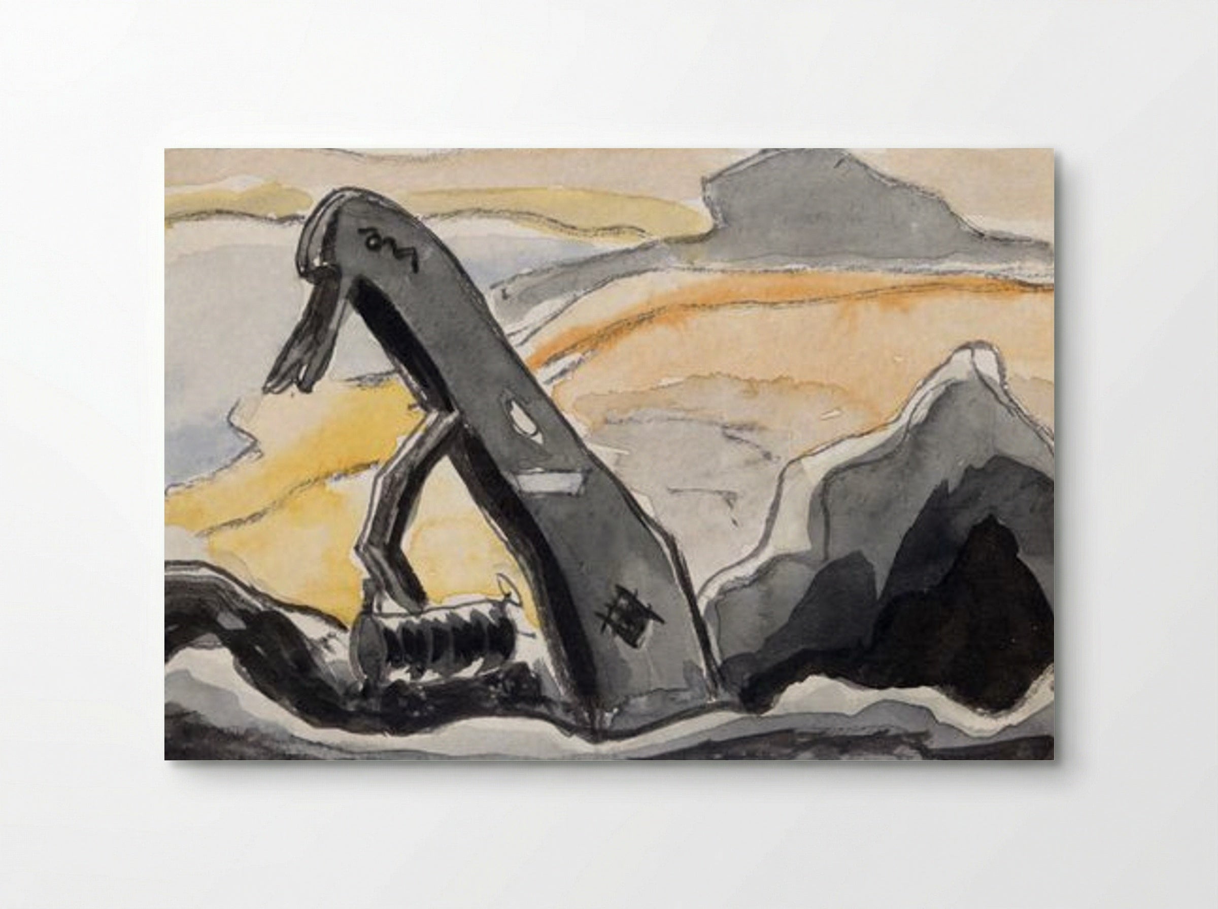 Steam Shovel, Port Washington - Arthur Dove - Poster