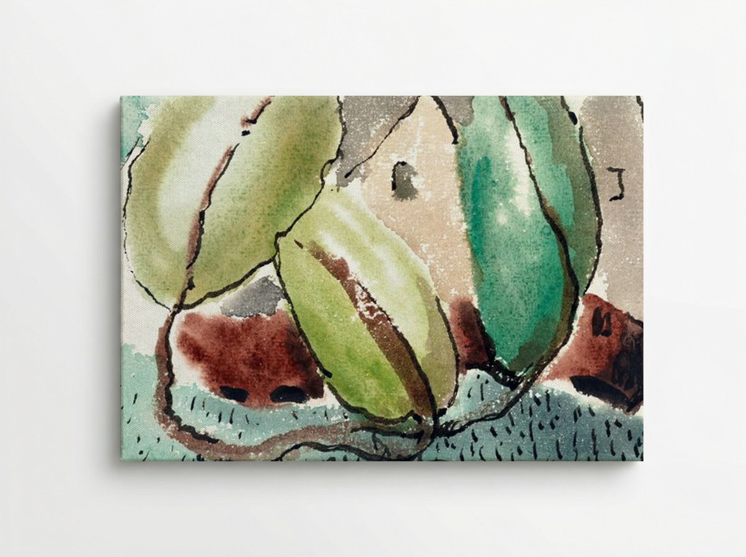 Dove's House with Trees - Arthur Dove - Canvas