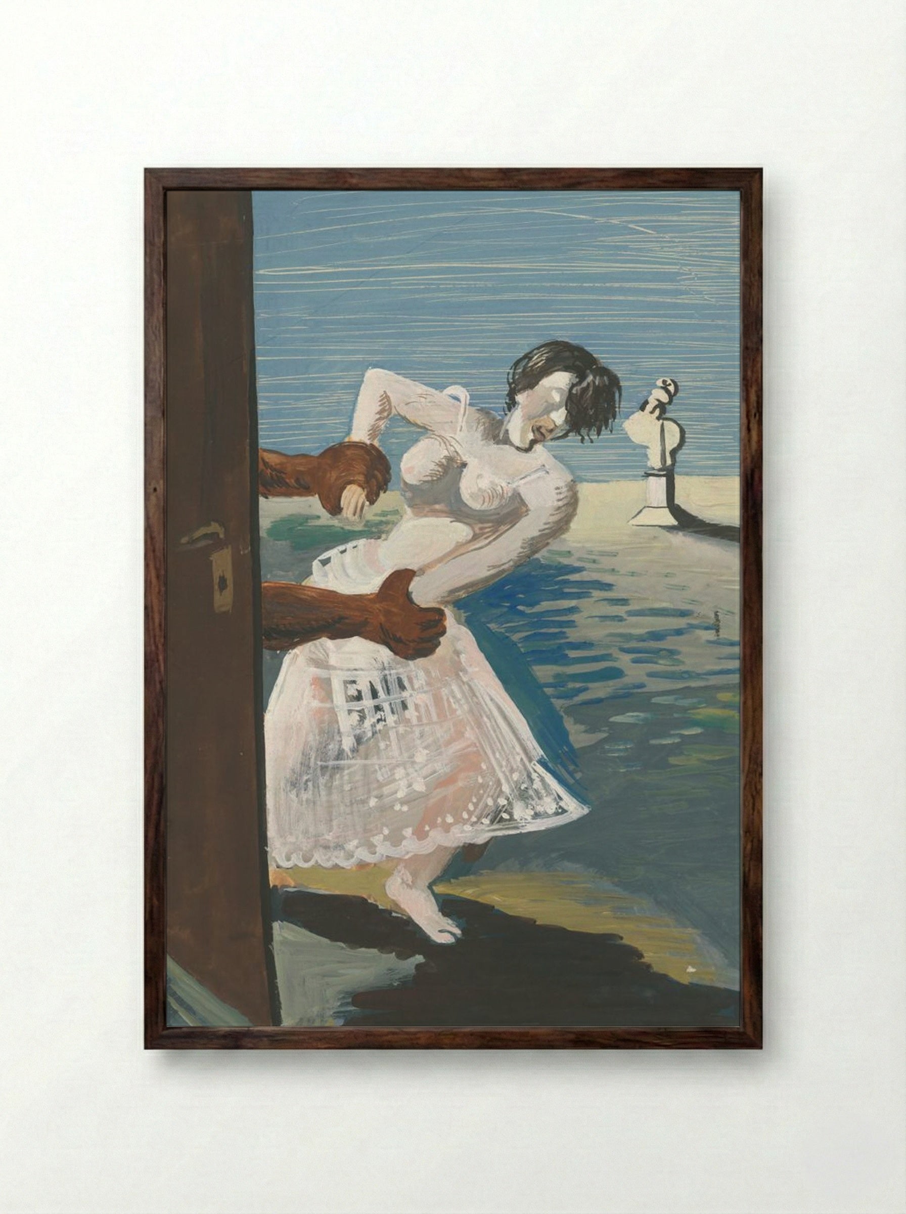 Embrace - Cyprián Majerník - Framed Print Dark Wood