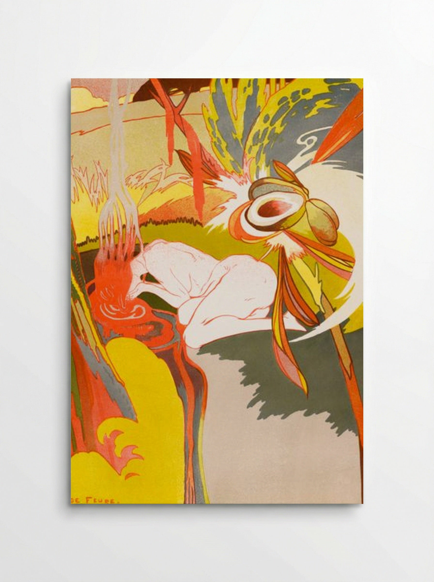 La Source du Mal (The Source of Evil) - Georges de Feure - Poster