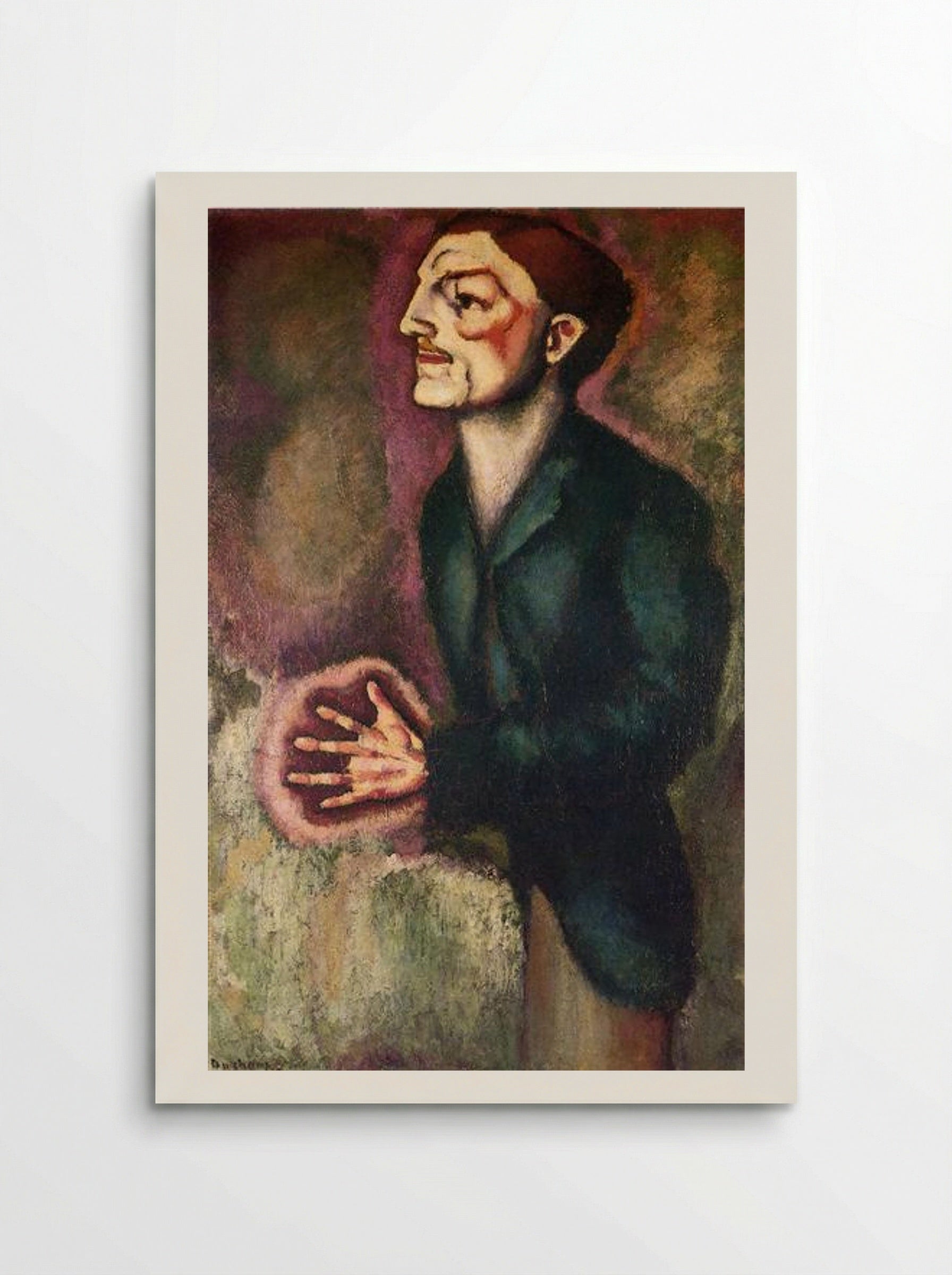 Portrait of Dr. Dumouchel - Marcel Duchamp - Poster