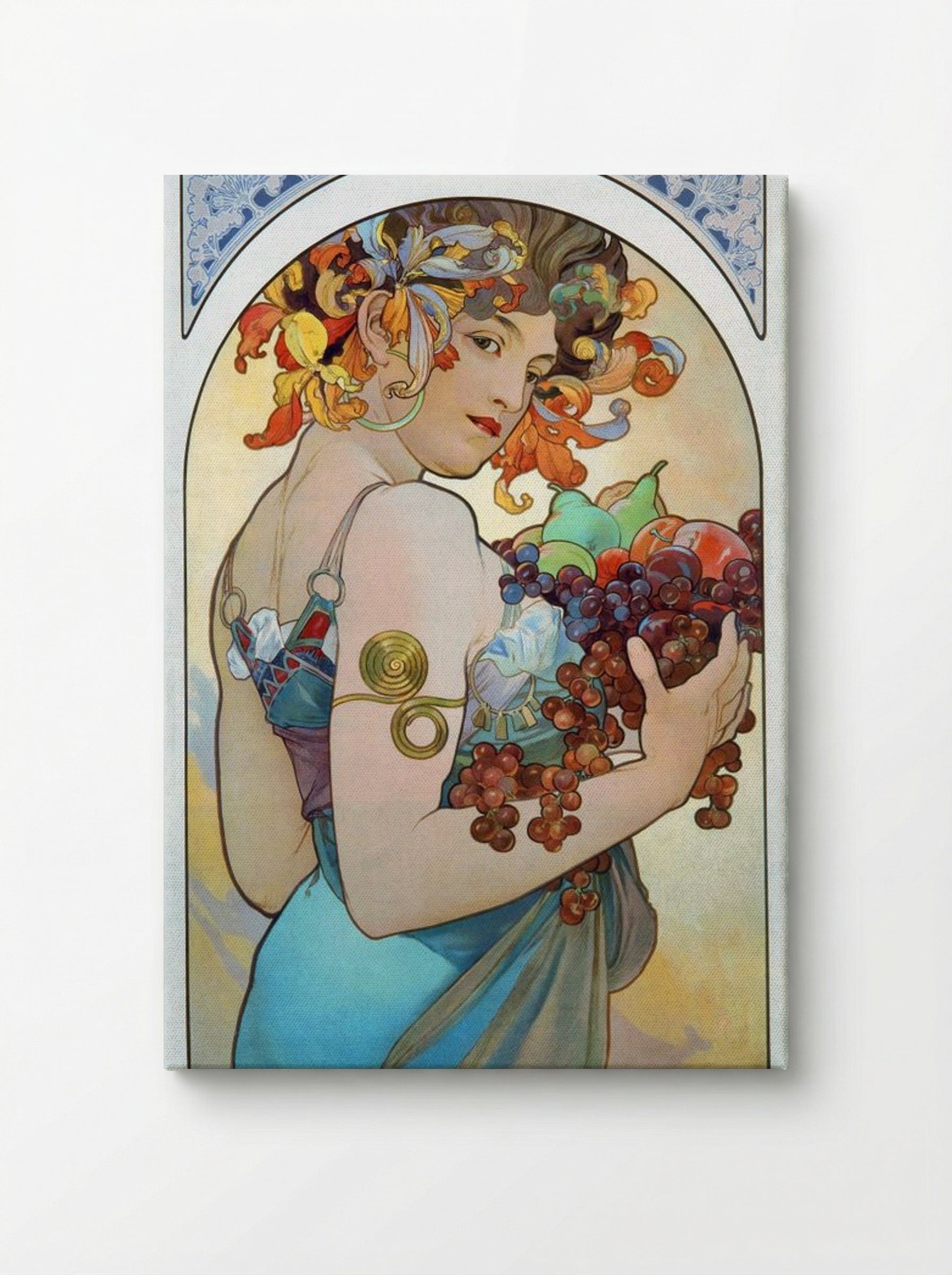 Fruit - Alphonse Mucha - Canvas