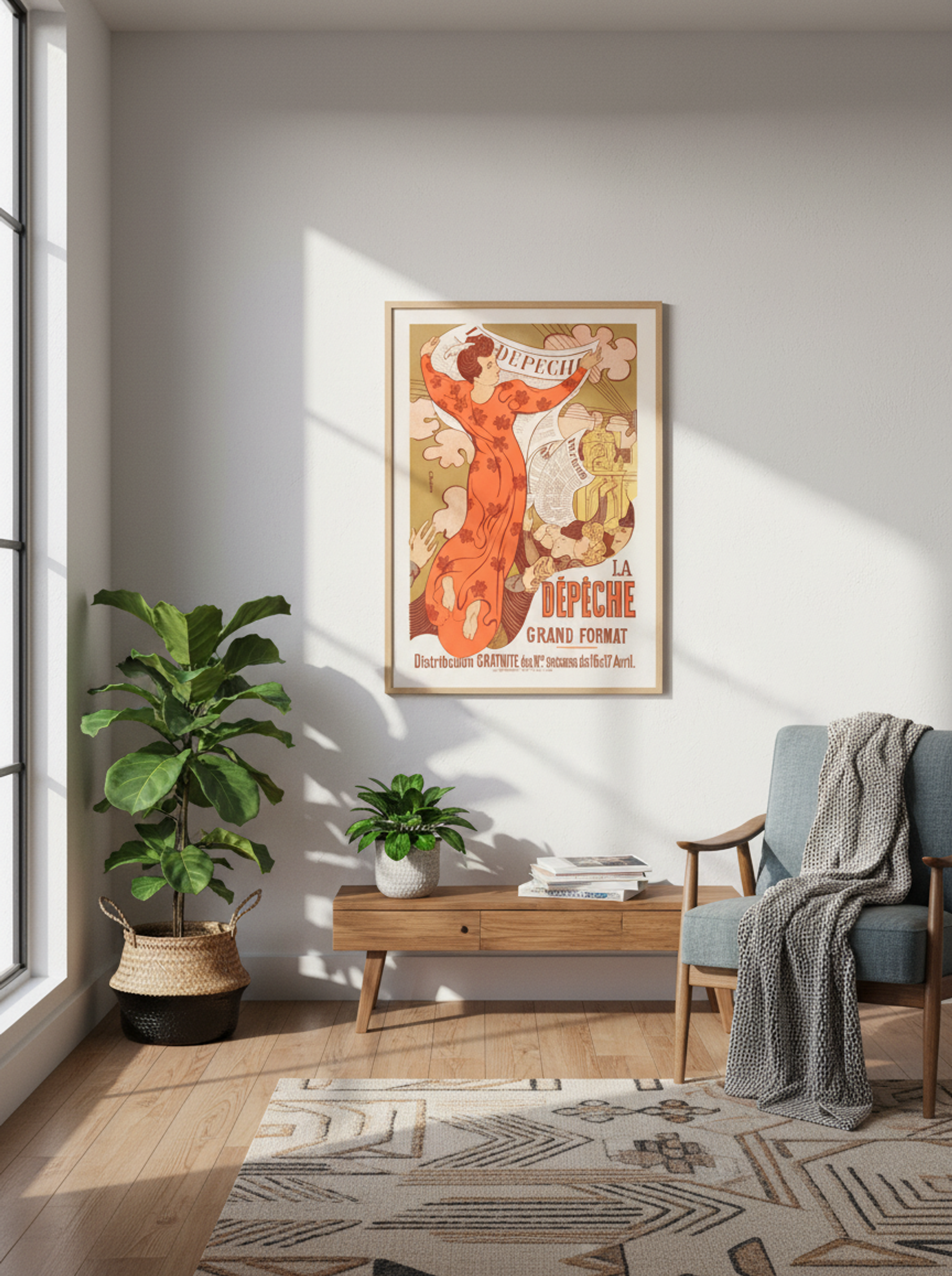 Poster for La Dépêche de Toulouse - Maurice Denis - Lifestyle