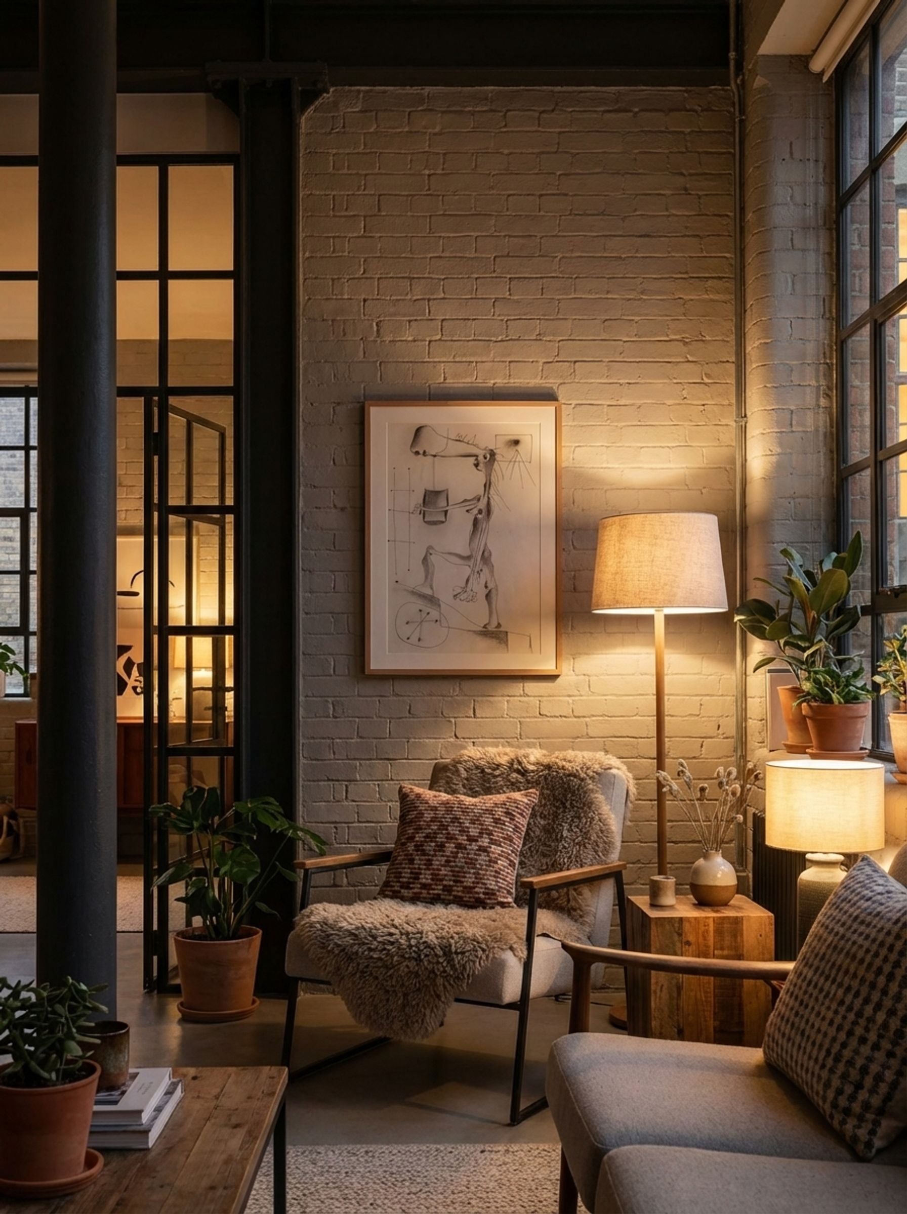 Naked Woman Climbing a Staircase - Joan Miró - Lifestyle