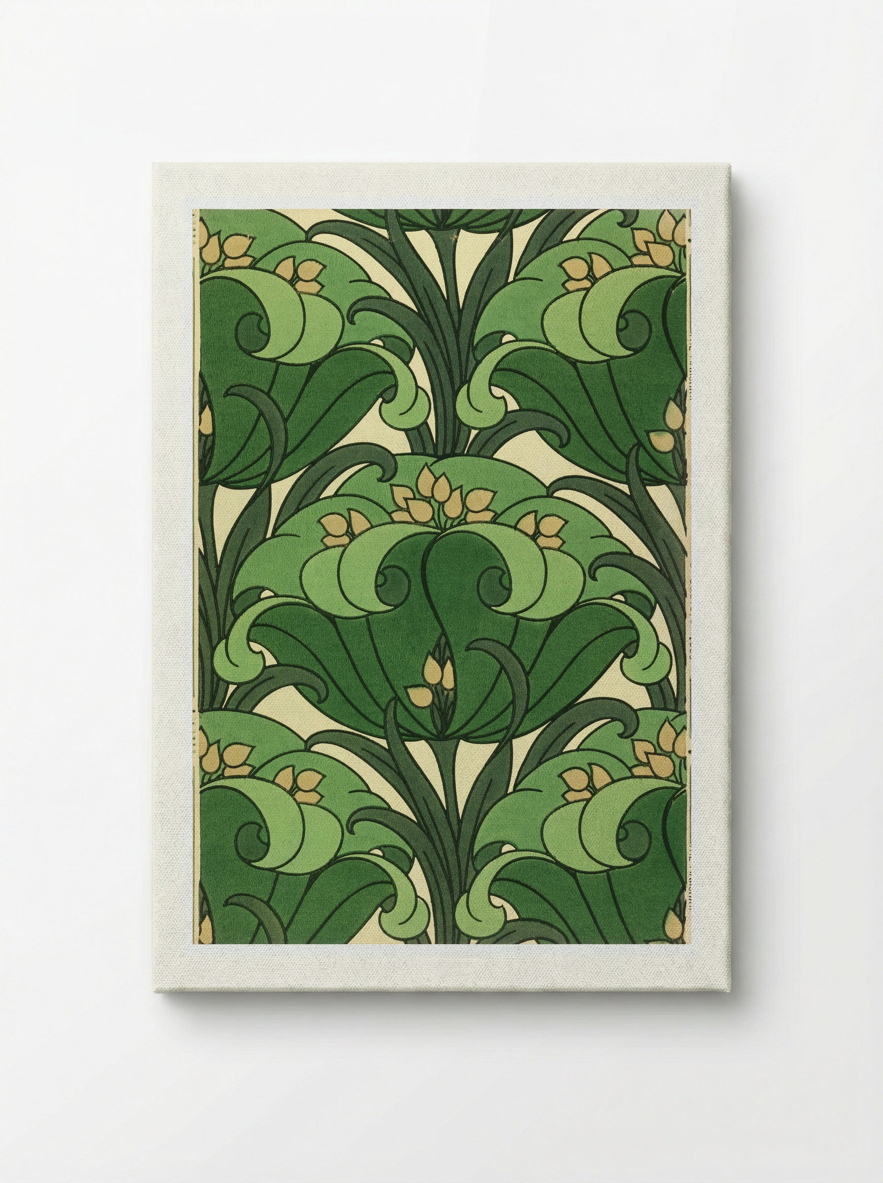 Floral Sidewall Design - William Morris - Canvas
