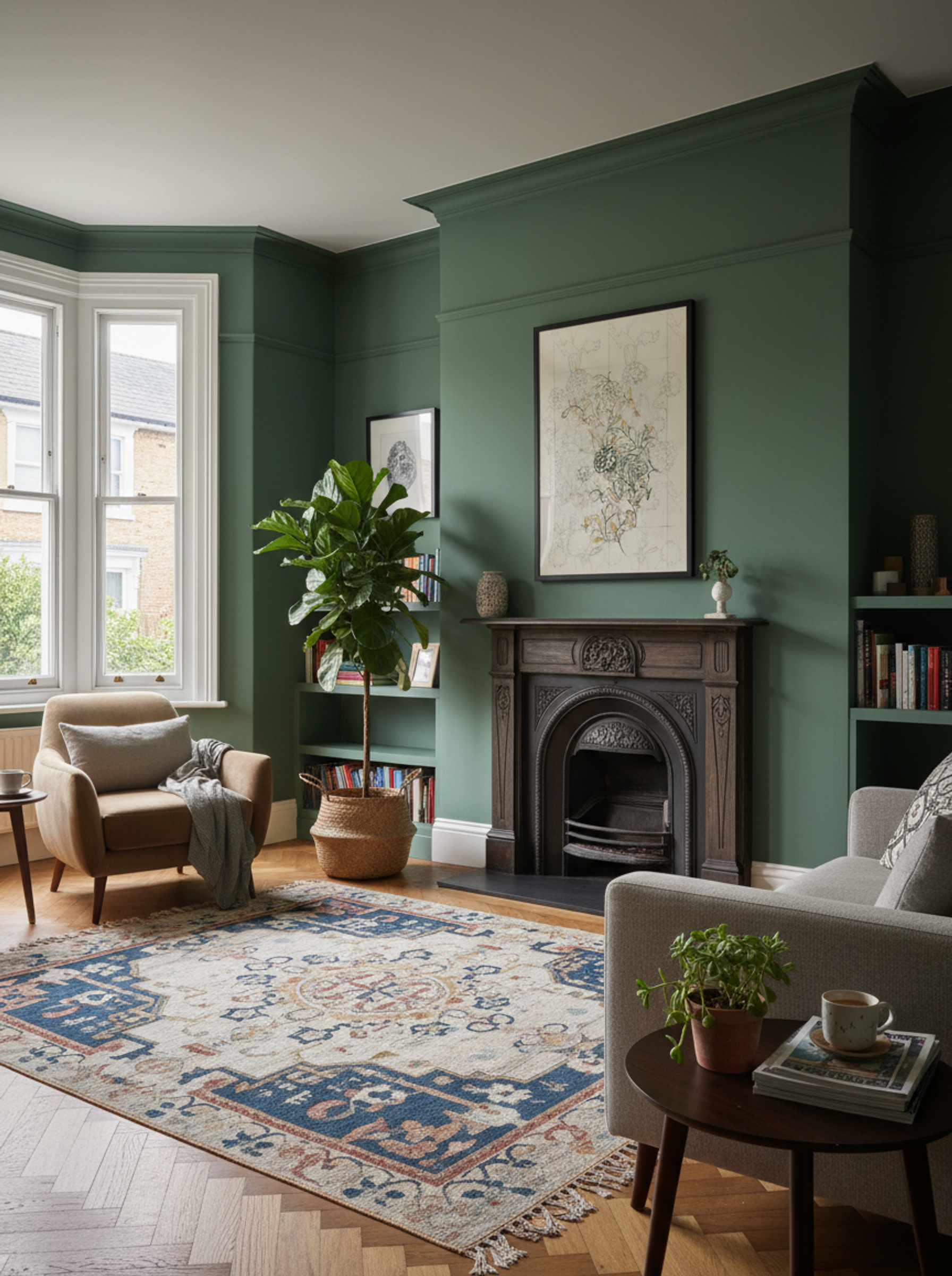 Study for 'Wild Tulip' Wallpaper - William Morris - Lifestyle