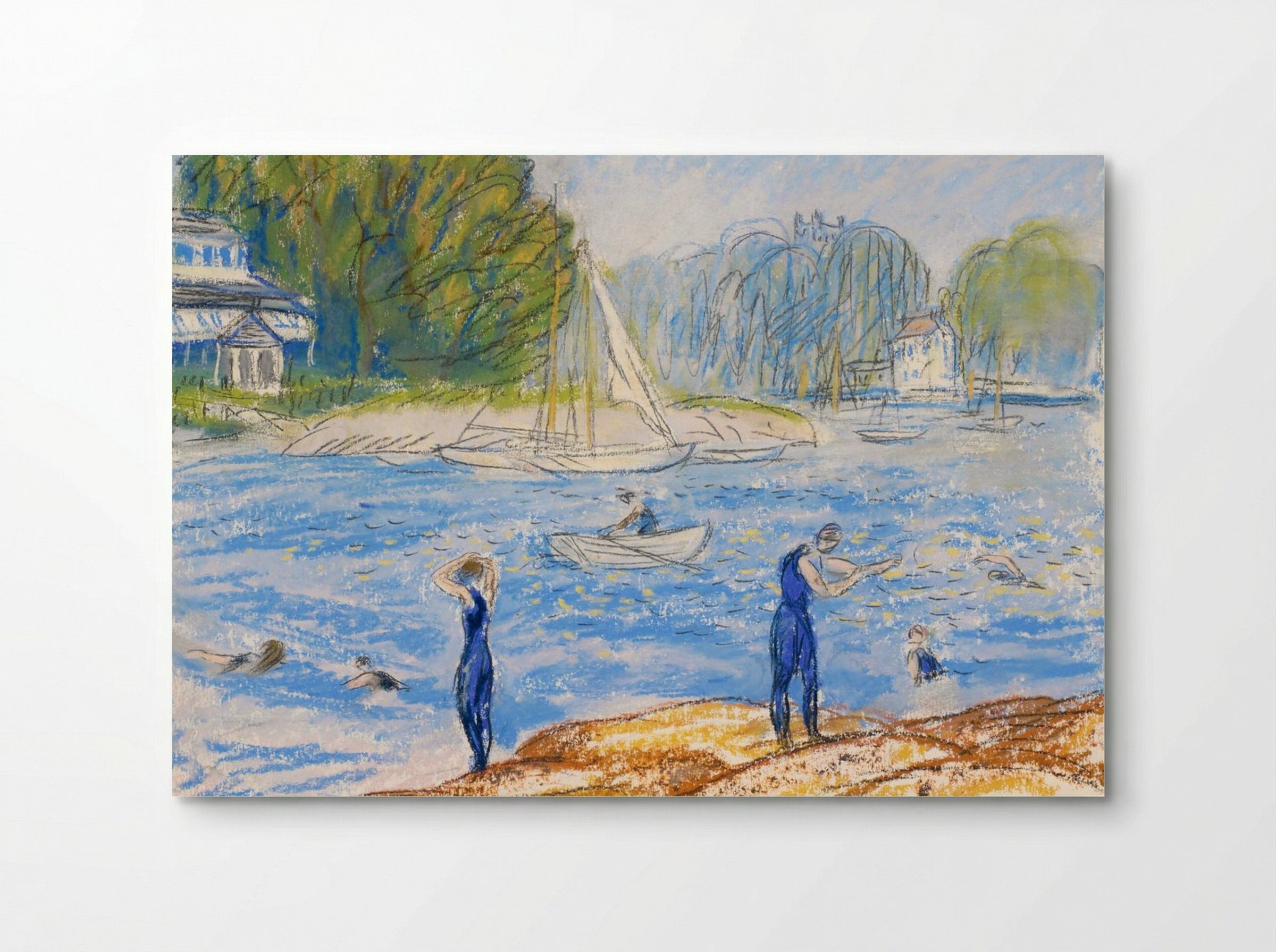 Bathers, Annisquam - William James Glackens - Poster