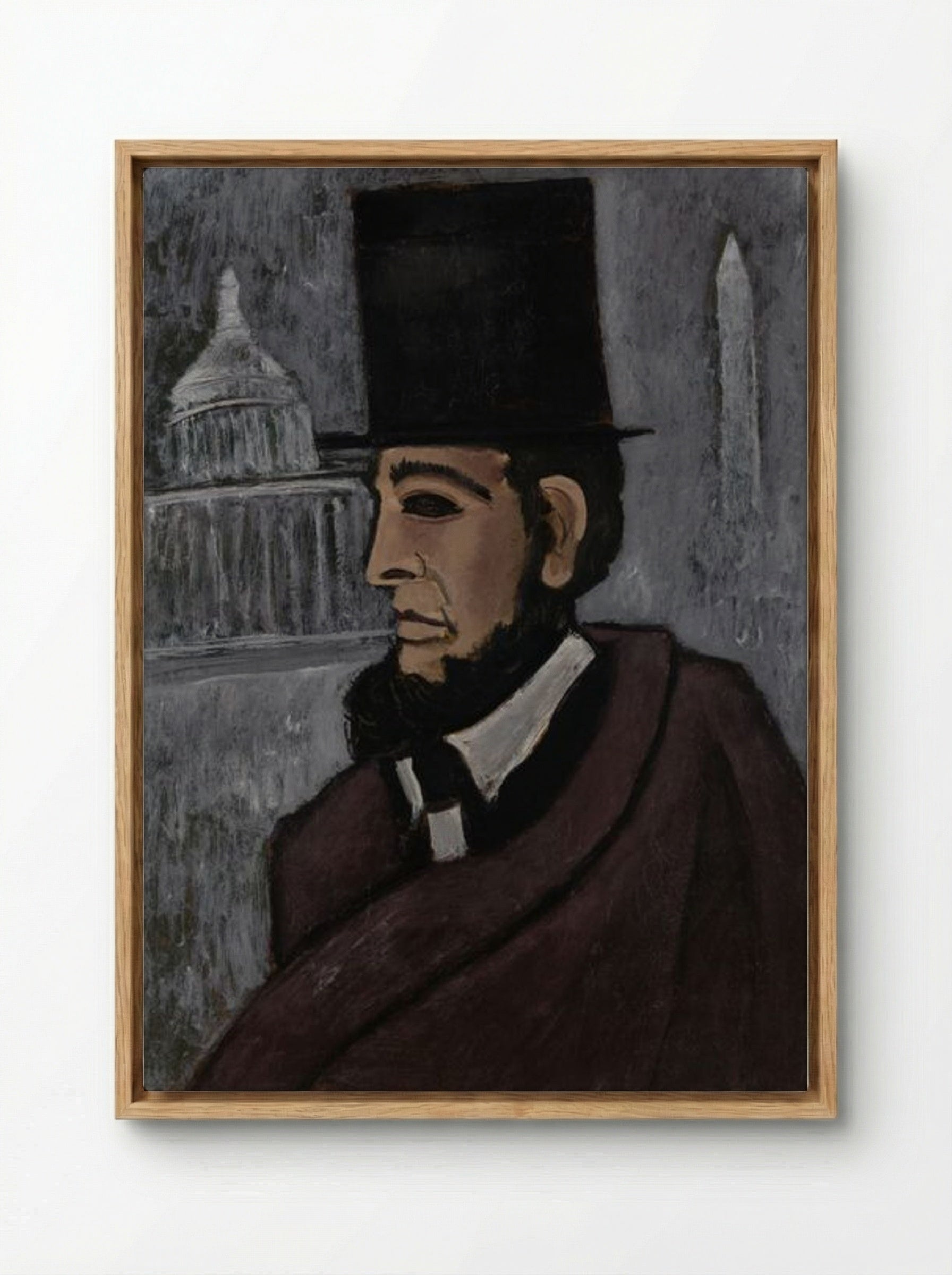 Weary of the Truth - Marsden Hartley - Framed Canvas Wood