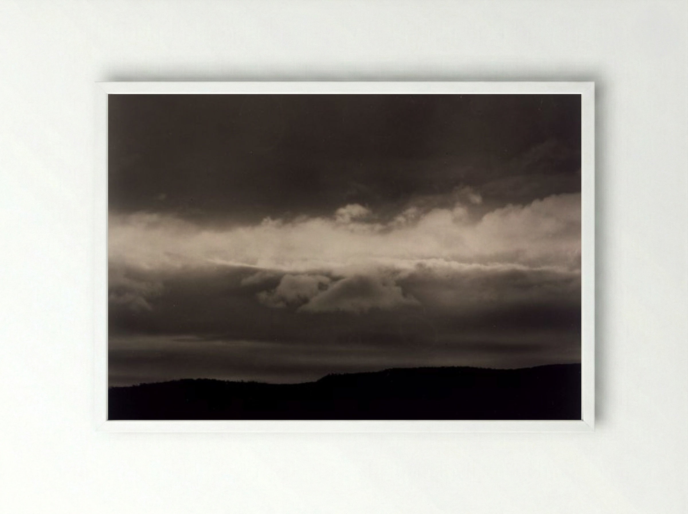 Lake George - Alfred Stieglitz - Framed Print White