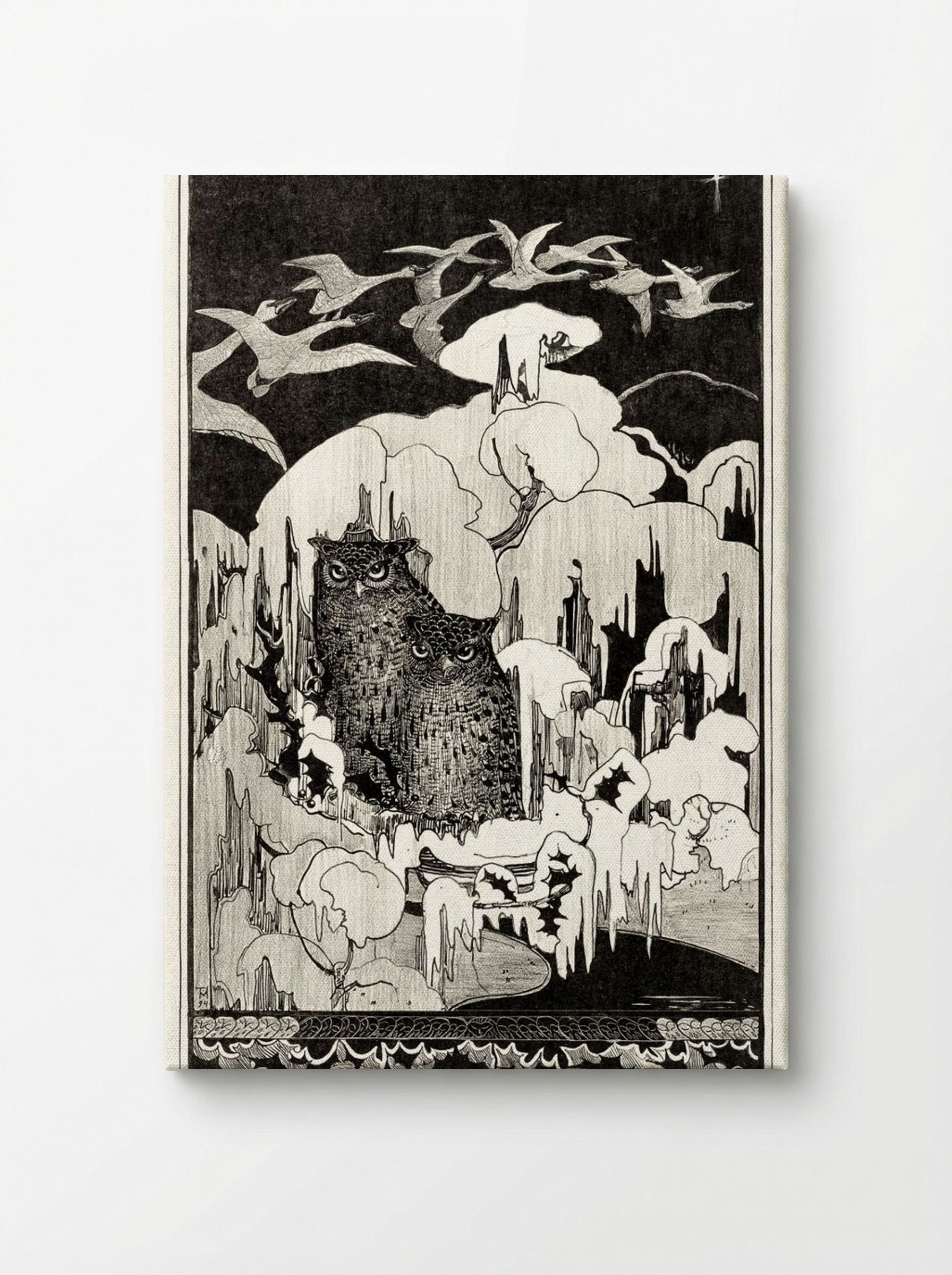 Kerstnacht (Christmas Night) - Theo van Hoytema - Canvas