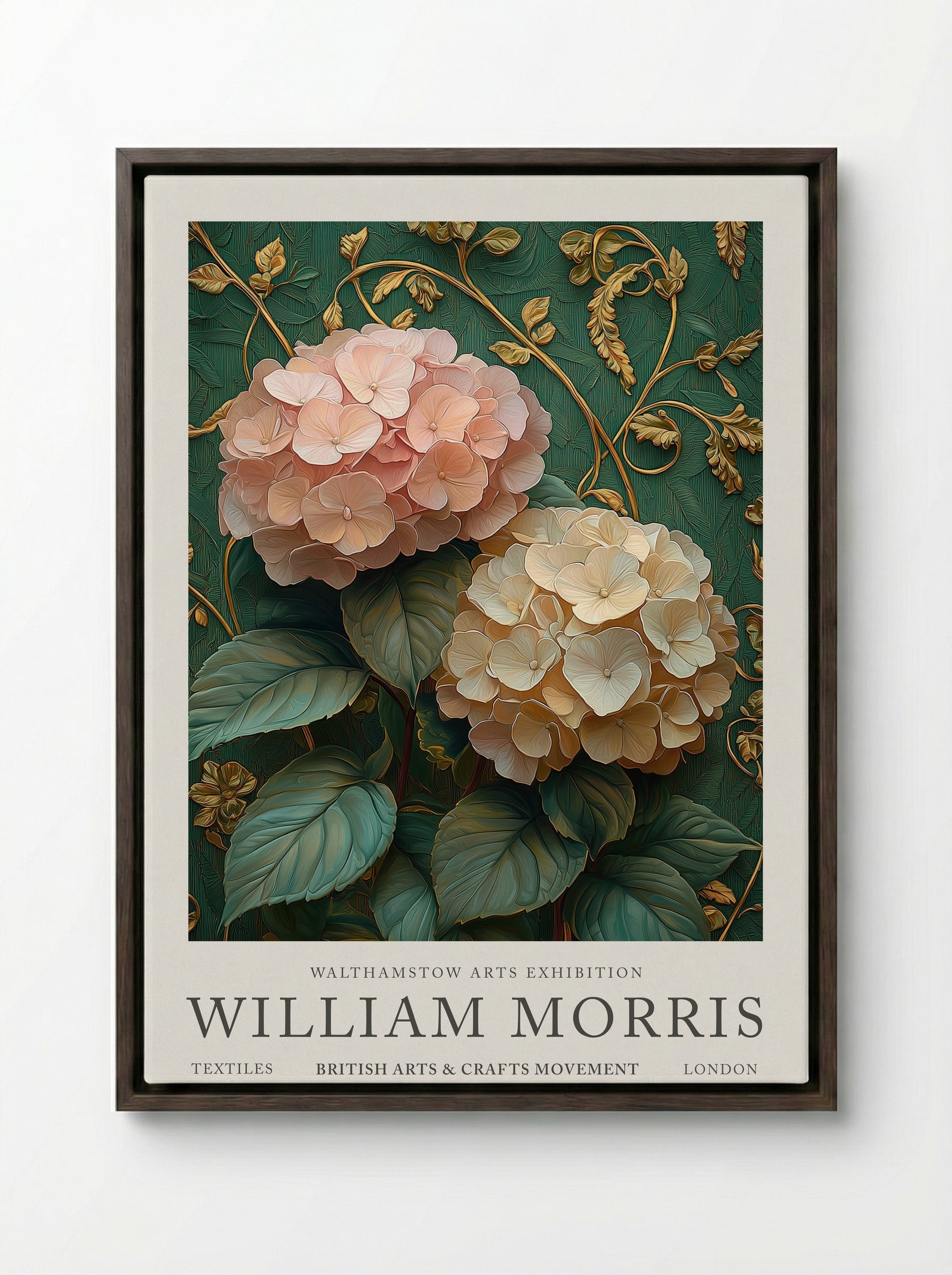 Hydrangea Harmony - William Morris