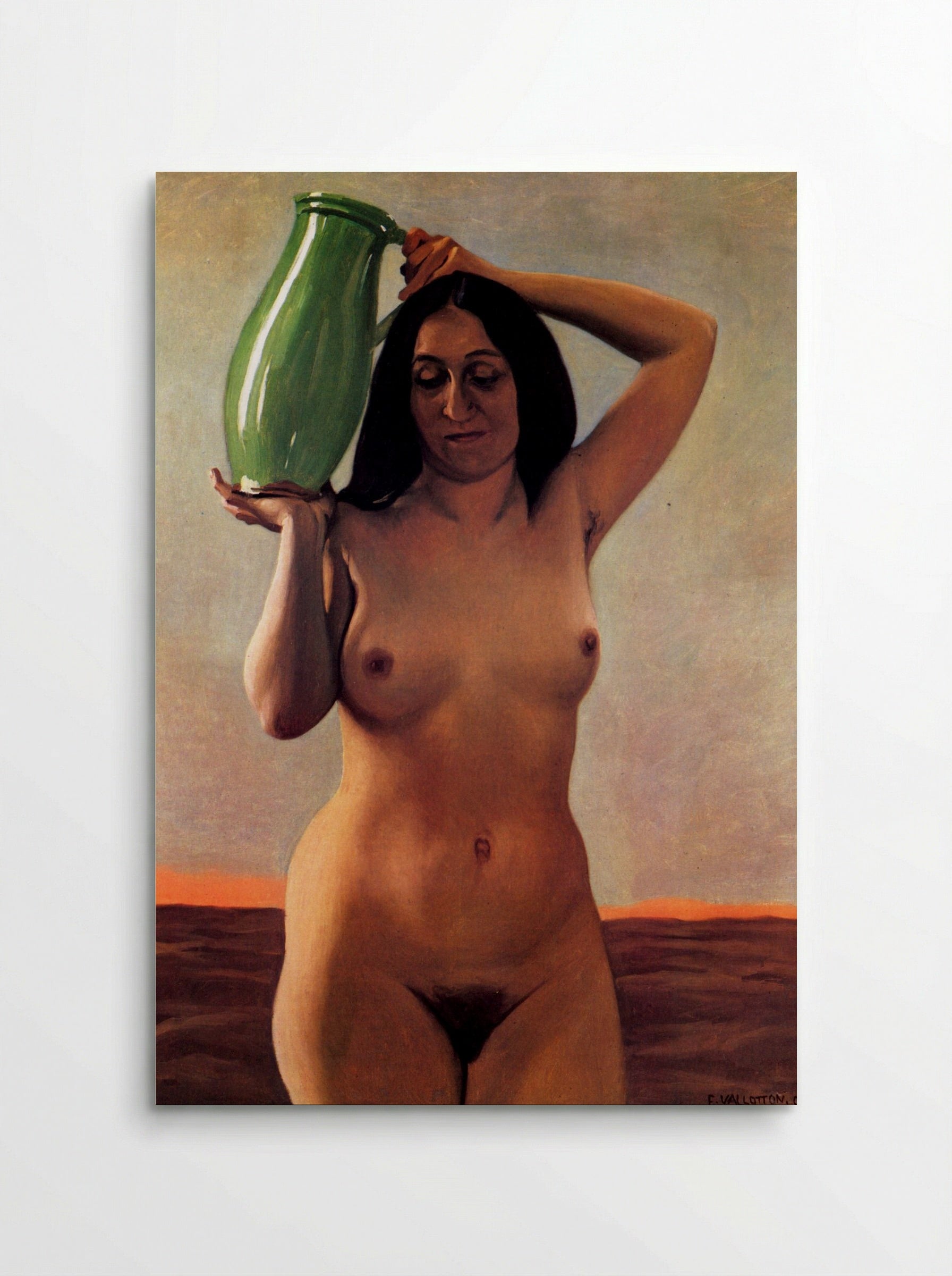 Woman with the Jug - Félix Vallotton - Poster