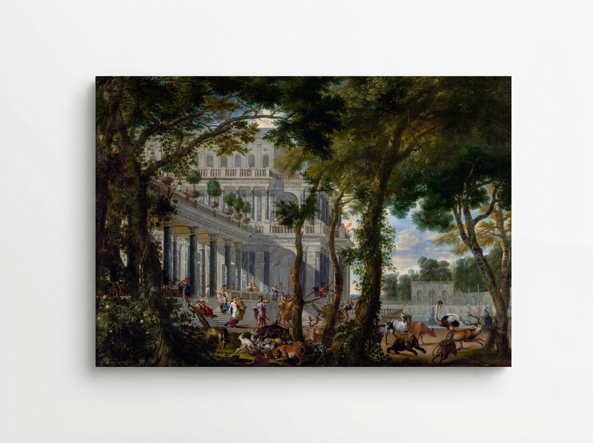 Ulysses at the Palace of Circe - Wilhelm Schubert van Ehrenberg - Canvas