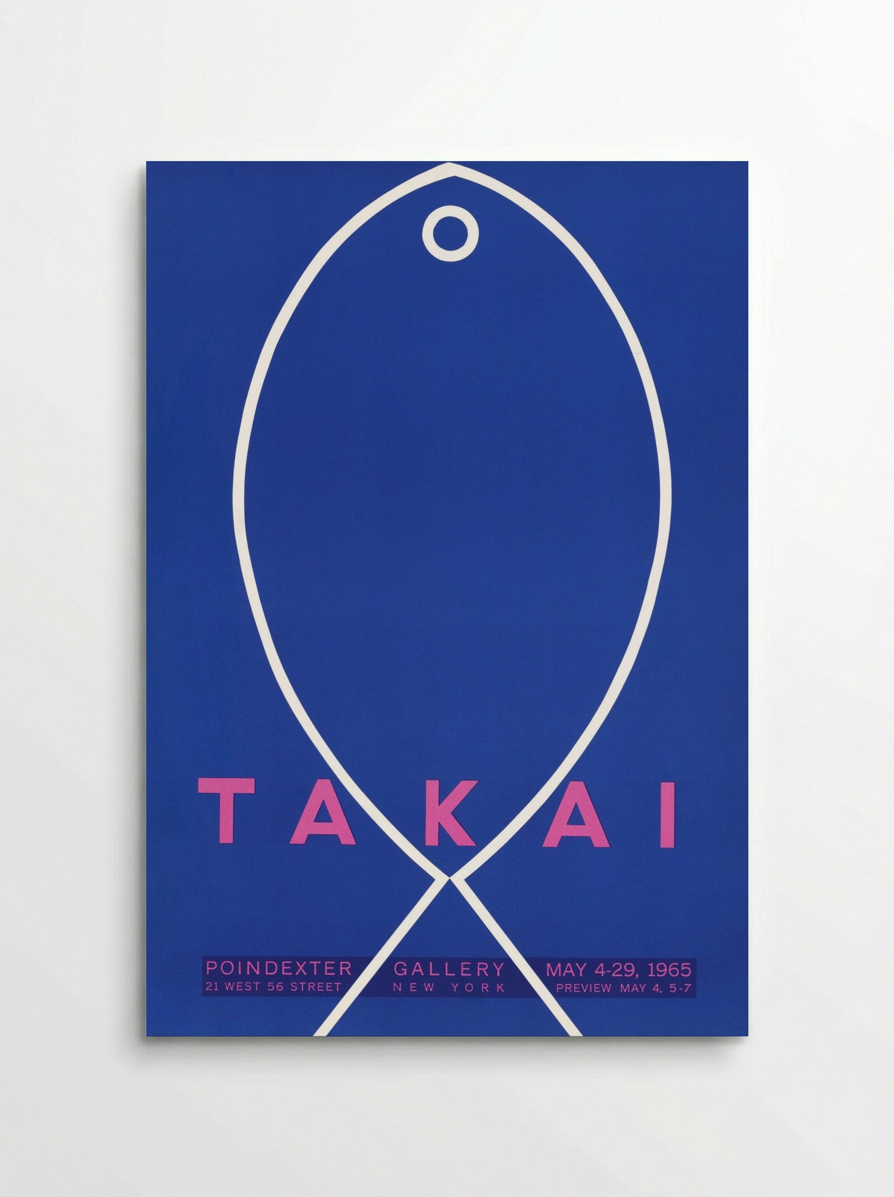 Takai Exhibition Poster, Poindexter Gallery - Takao Takai - Poster