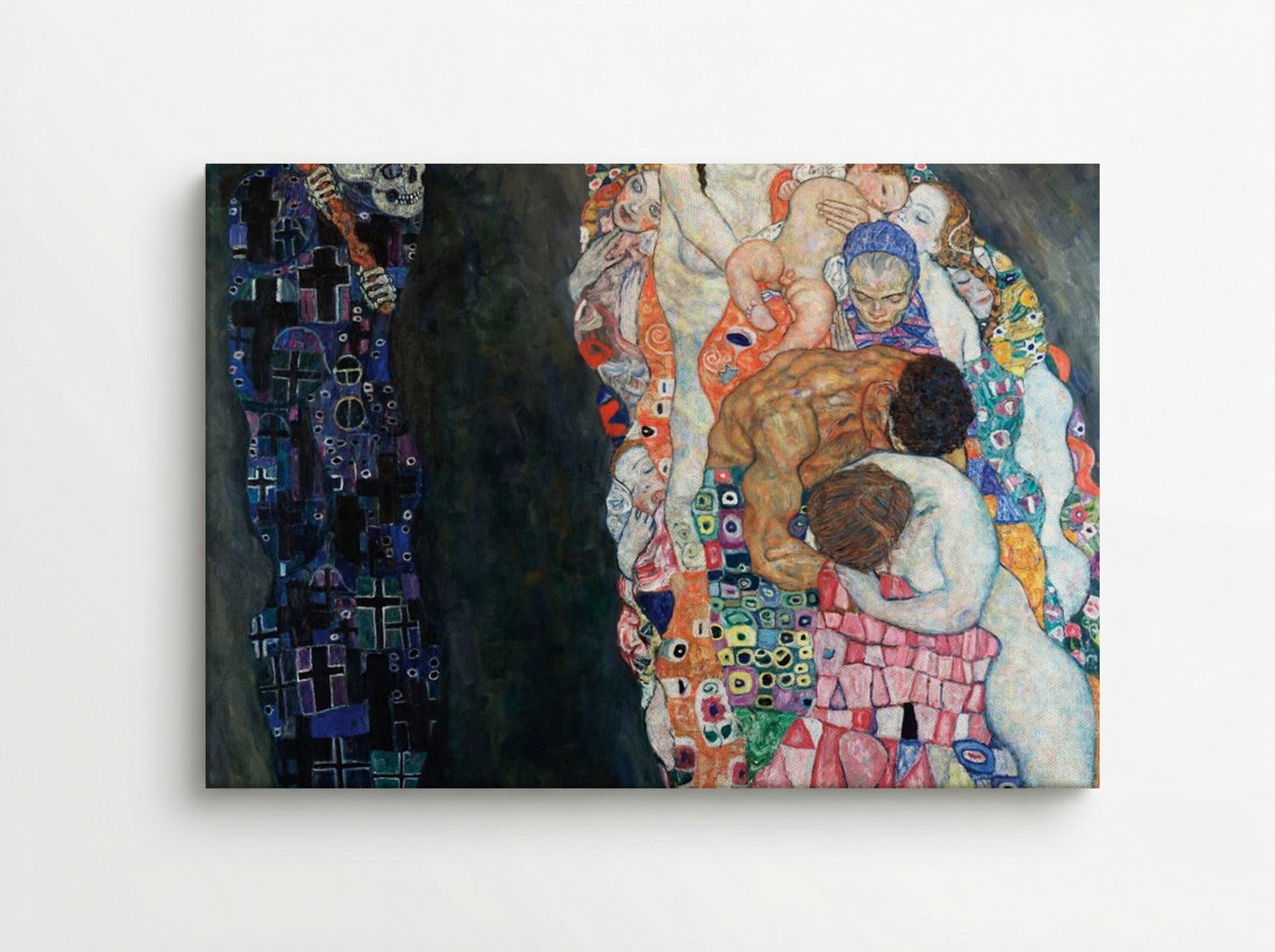 Death and Life - Gustav Klimt - Canvas