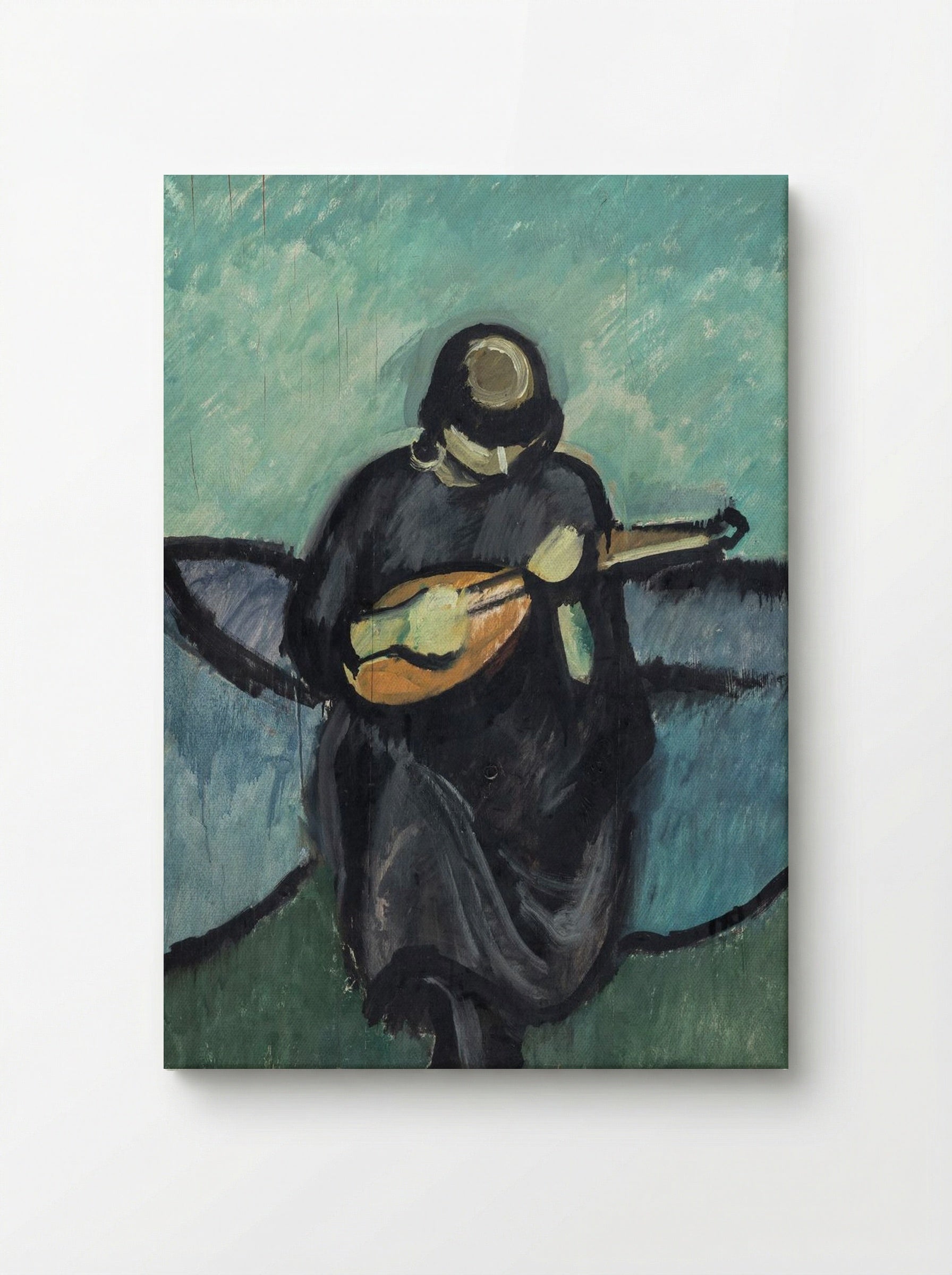 Mandolin Player - Harald Giersing - Canvas
