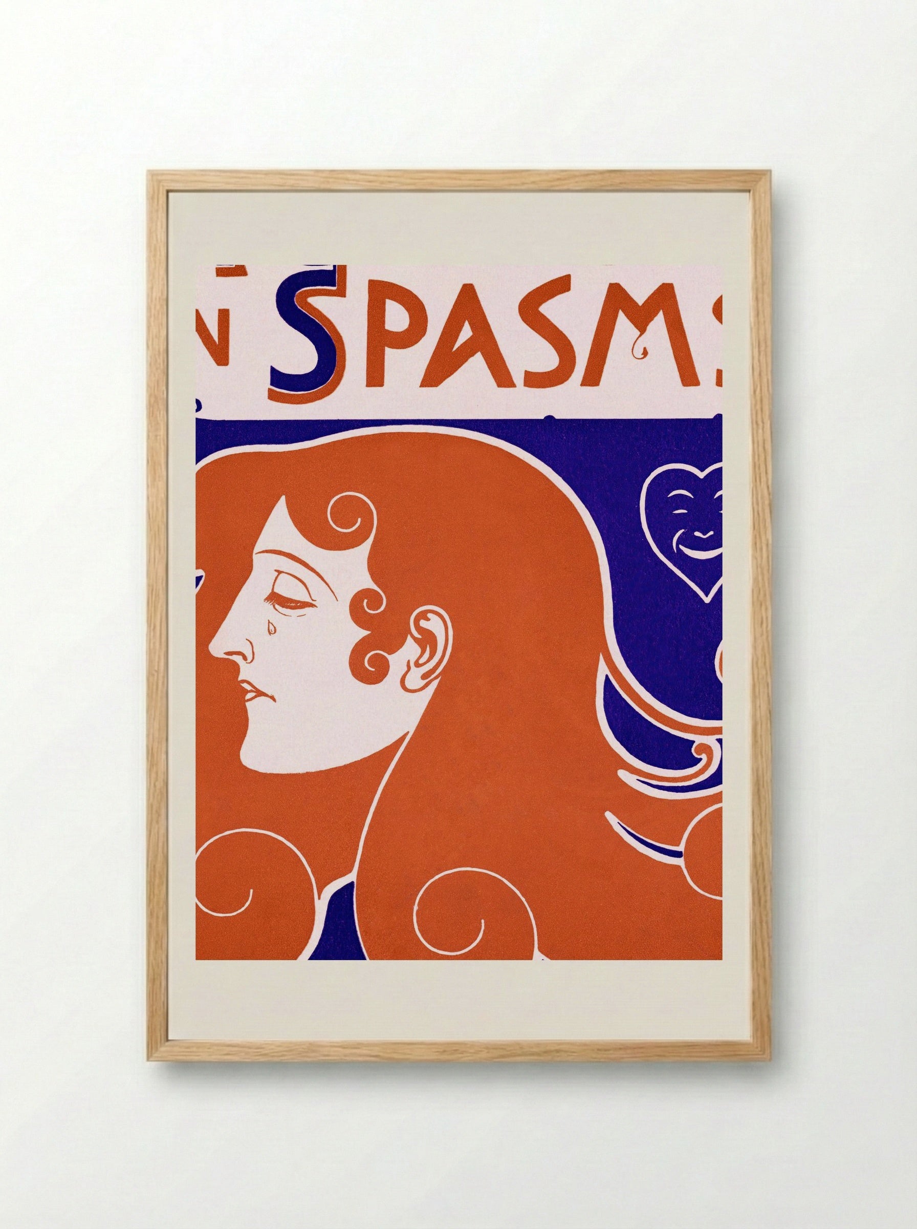 A Comedy in Spasms - Iota (Kathleen Mannington Hunt Caffyn) - Framed Print Wood