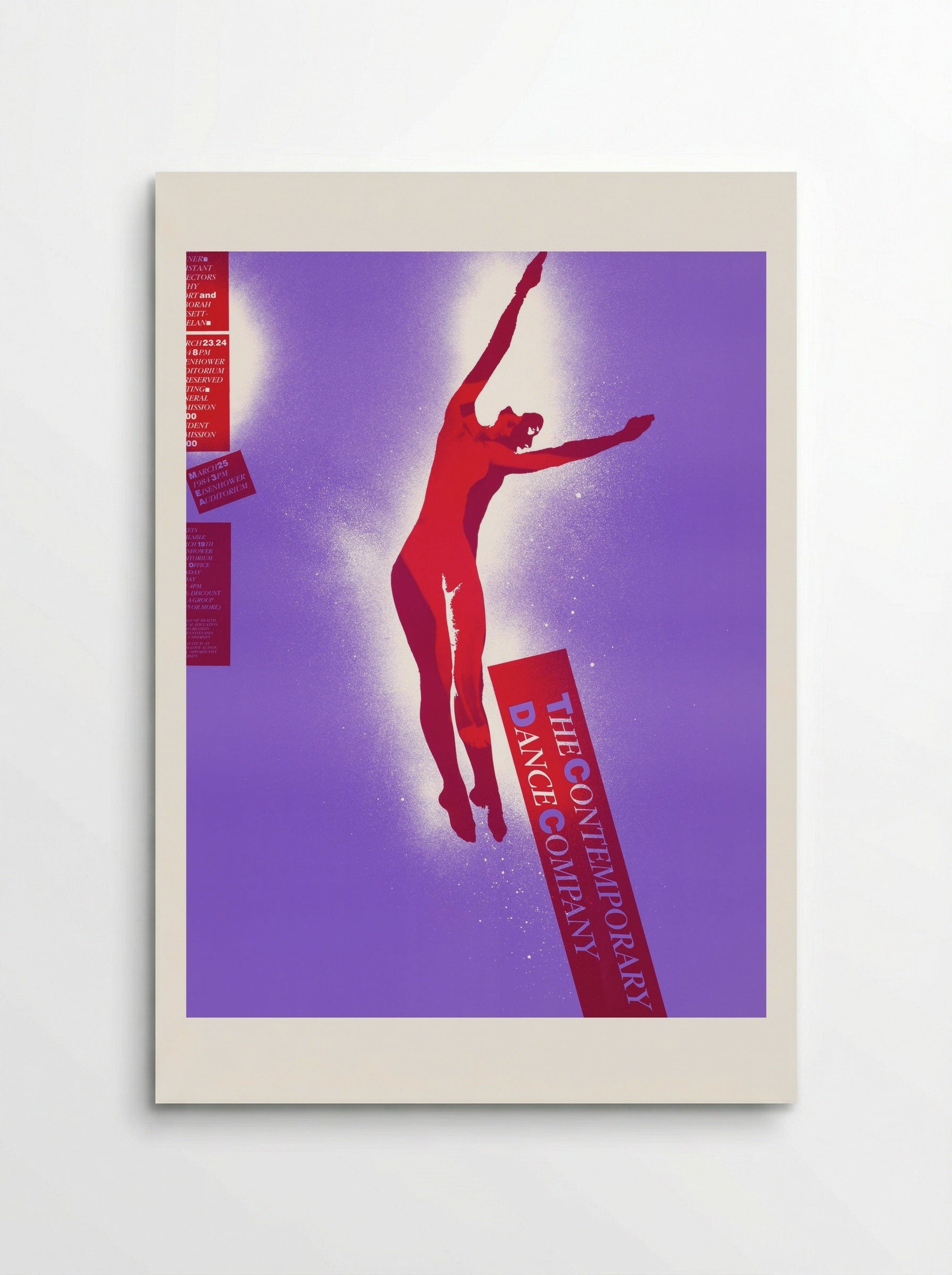 The Contemporary Dance Company - Lanny Sommese - Poster