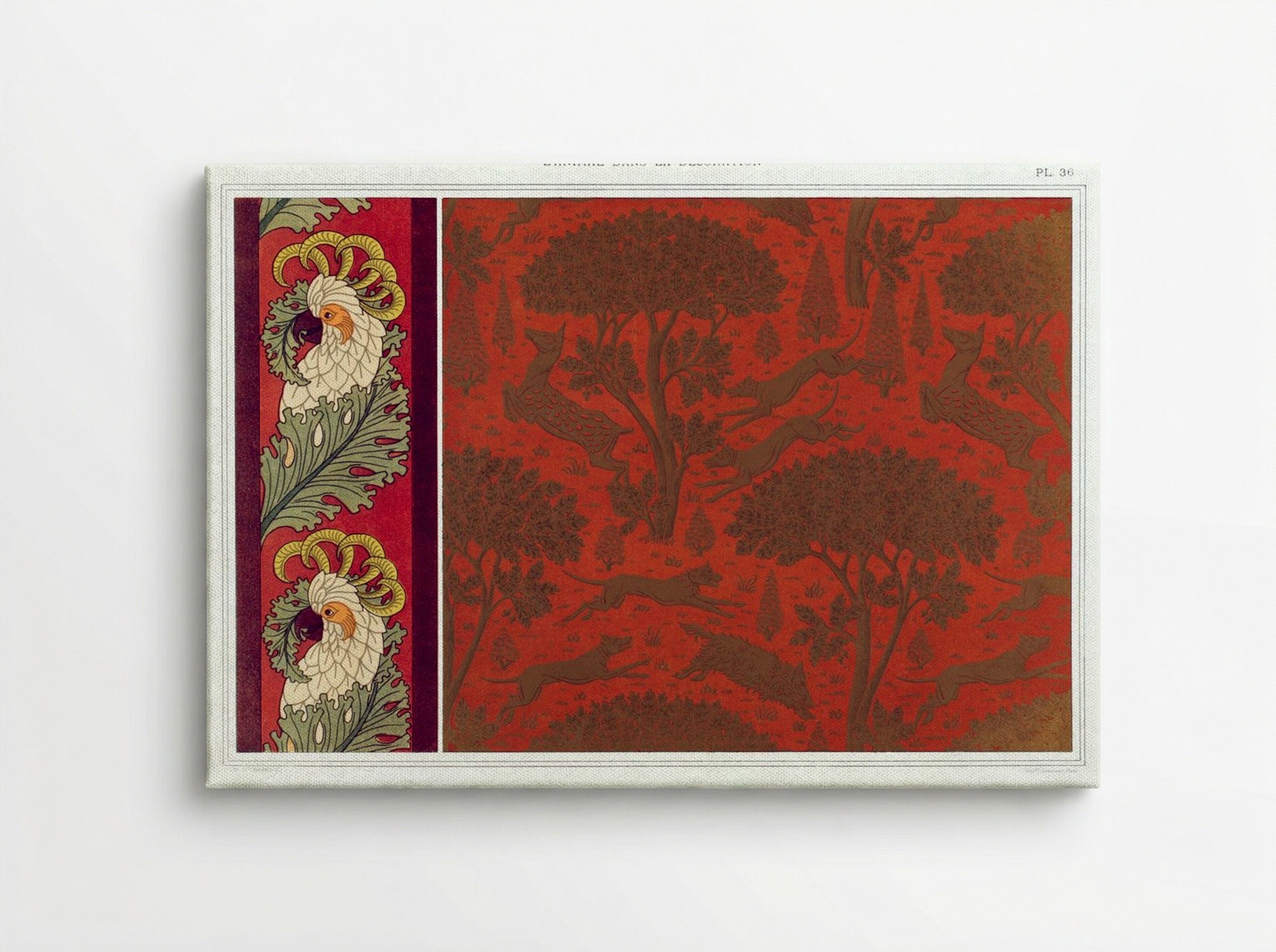 L'Animal dans la Décoration, Plate 36 - Maurice Pillard Verneuil - Canvas