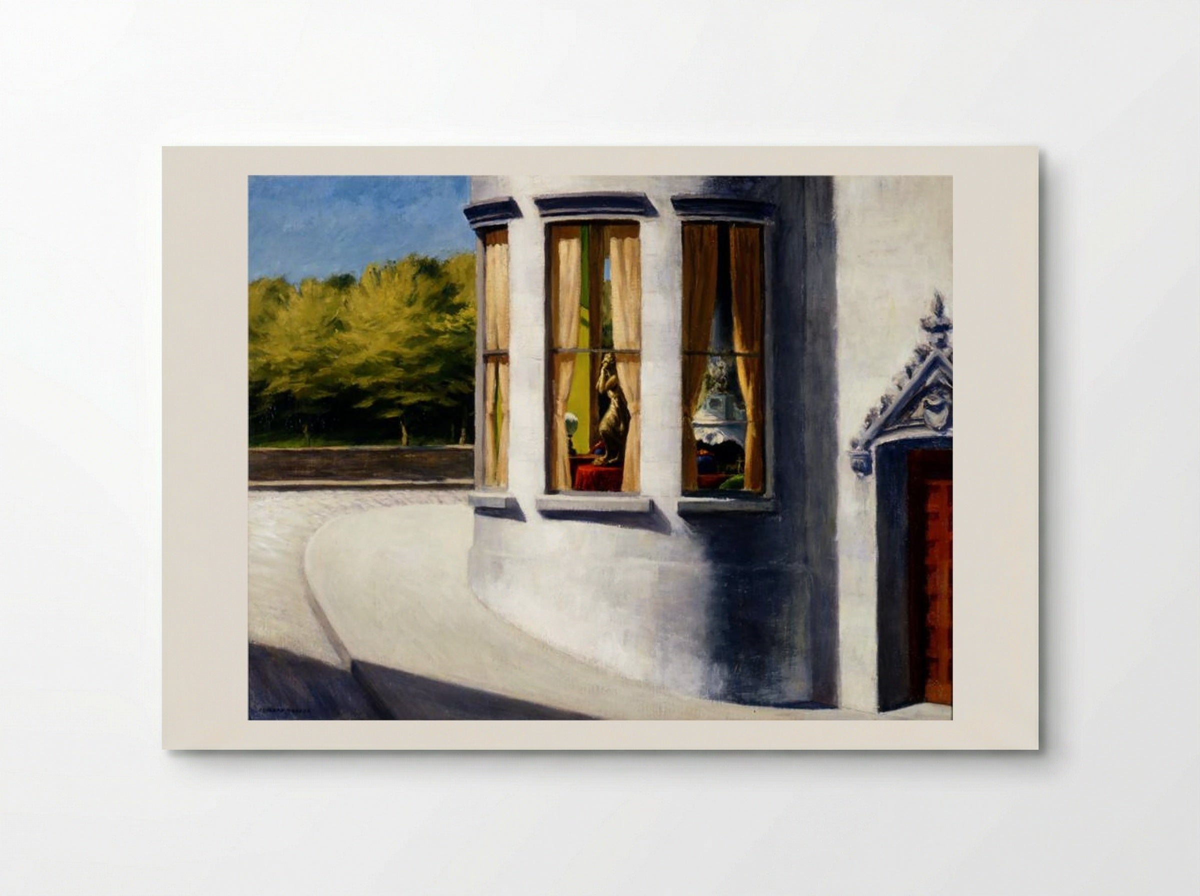 August in the City - Edward Hopper - Poster