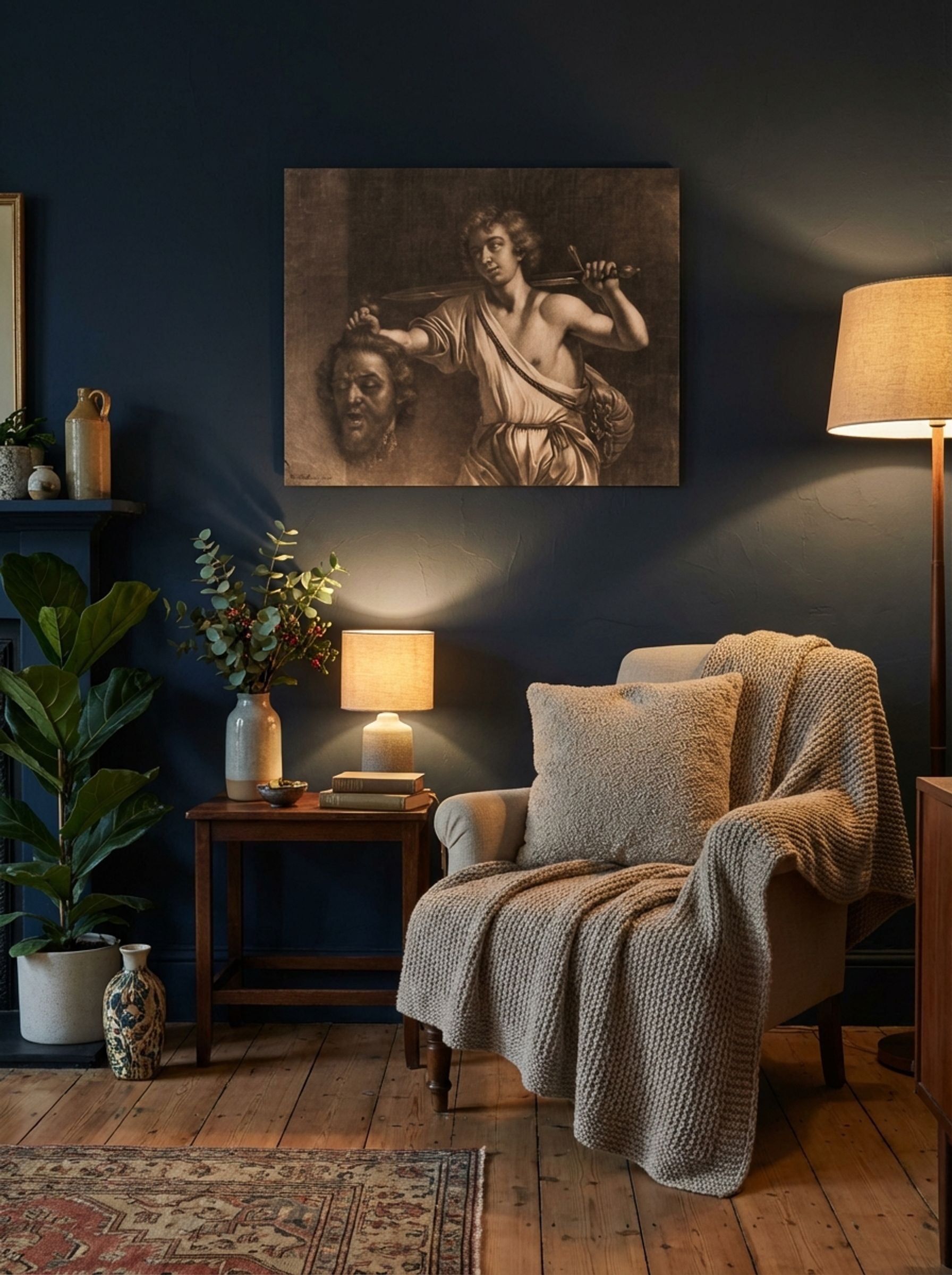 David with the Head of Goliath - Wallerant Vaillant - Lifestyle