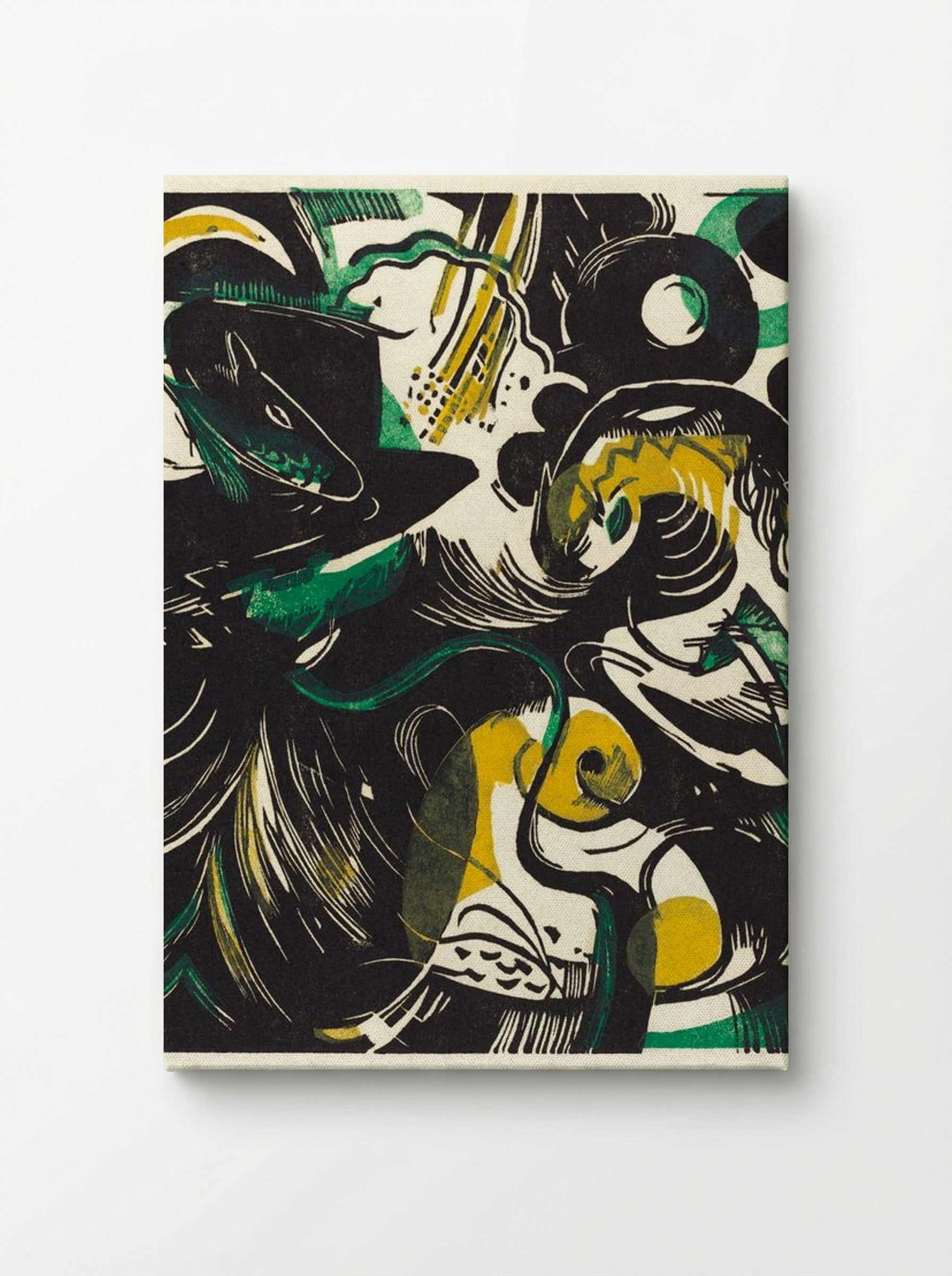 Genesis II (Schöpfungsgeschichte II) - Franz Marc - Canvas