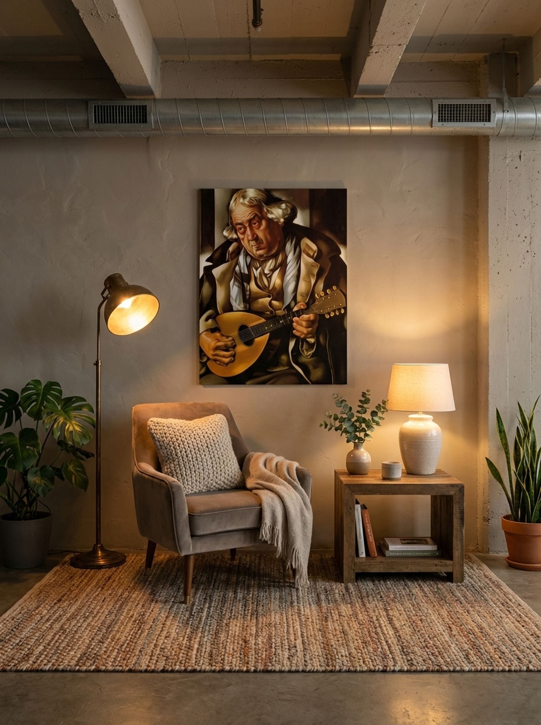 Beggar with Mandolin - Tamara de Lempicka - Lifestyle