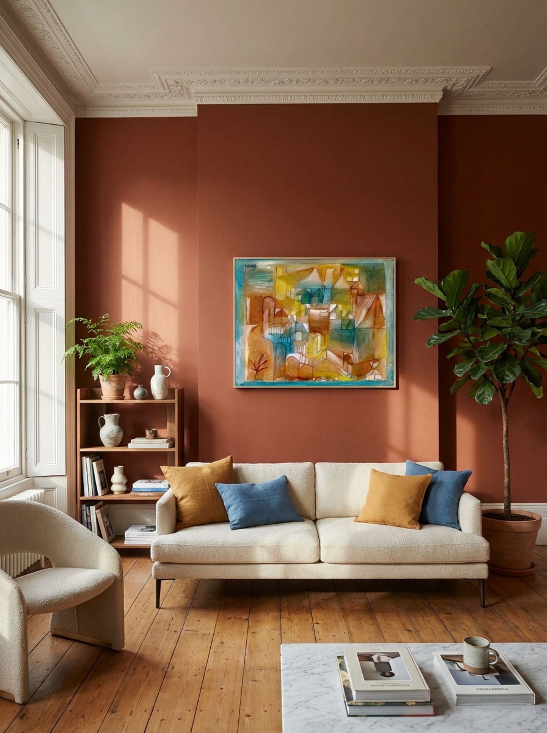 Fassade (Brown-Green) - Paul Klee - Lifestyle