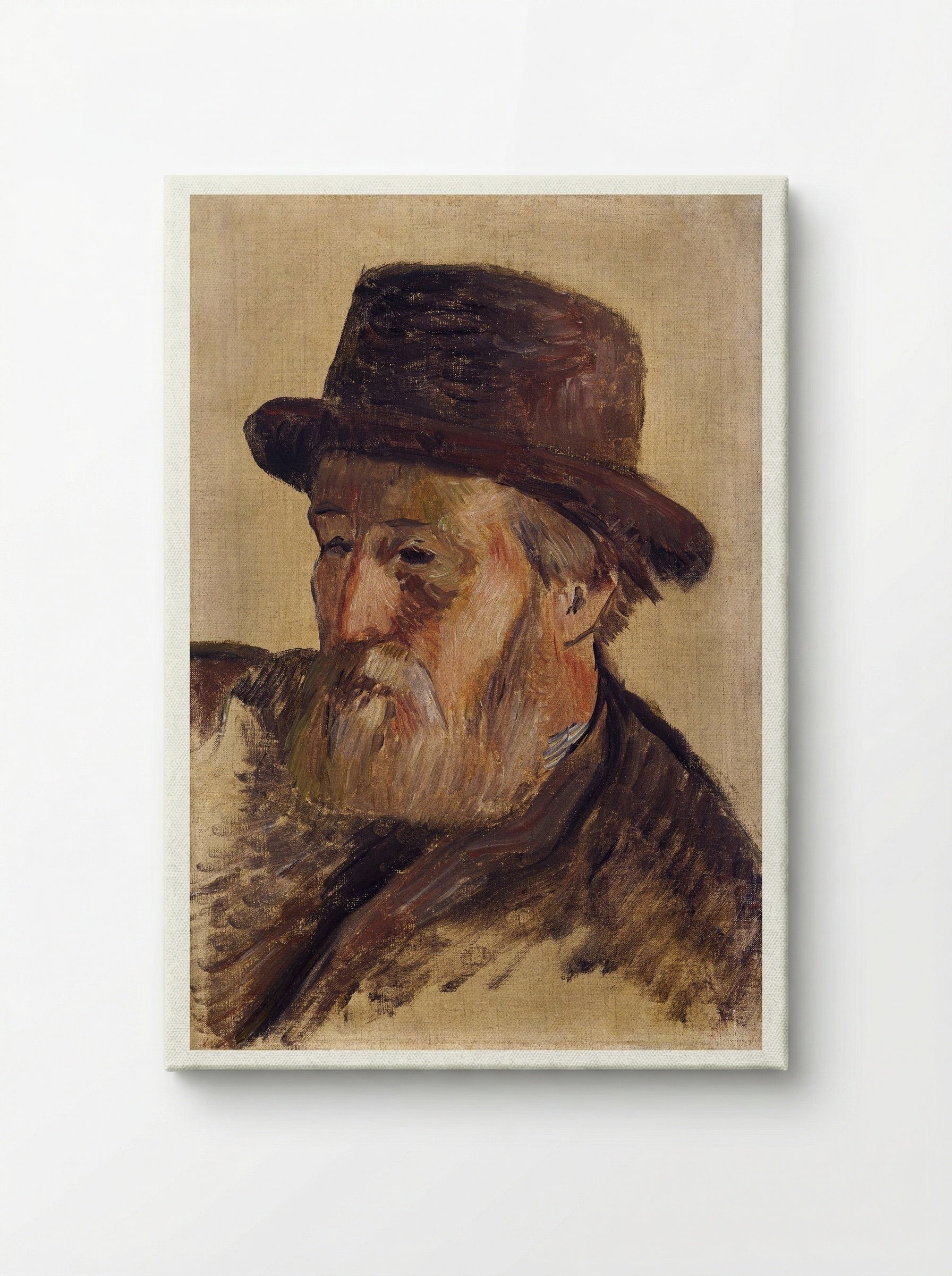 Portrait of a Man - Paul Gauguin - Canvas