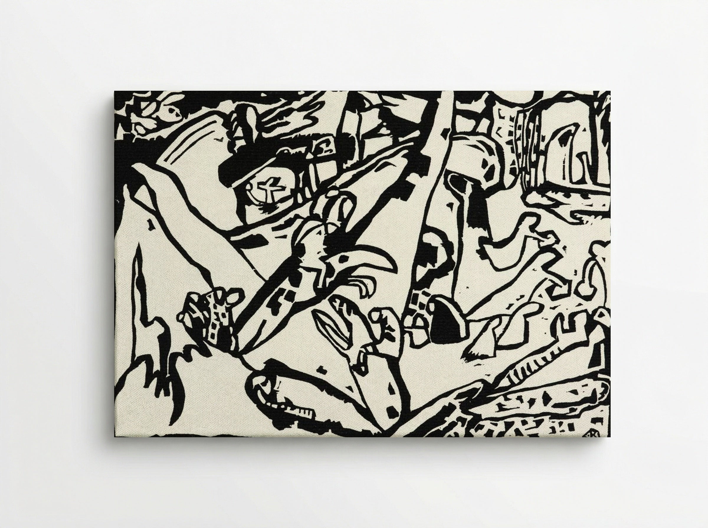 Composition 2 - Wassily Kandinsky - Canvas