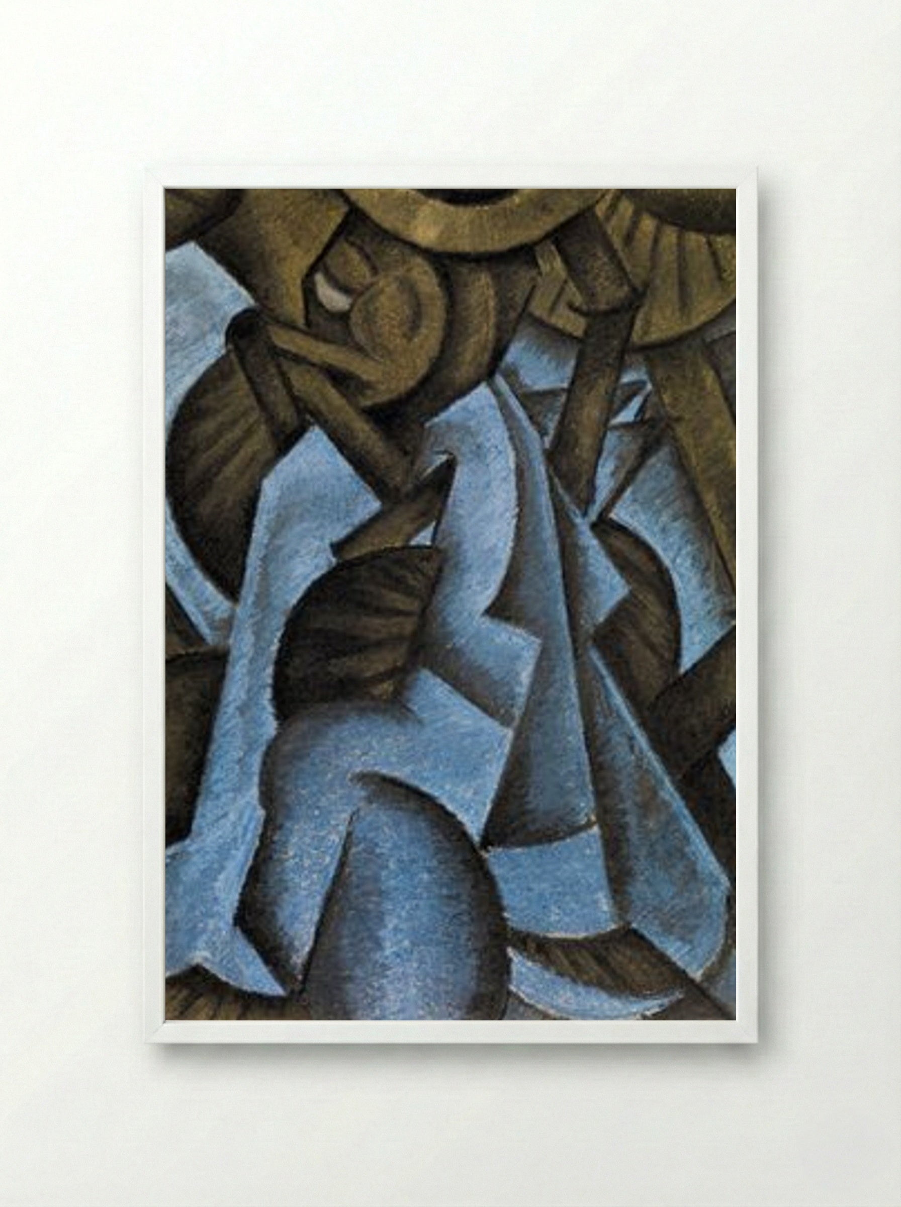 Pagan Philosophy - Arthur Dove - Framed Print White