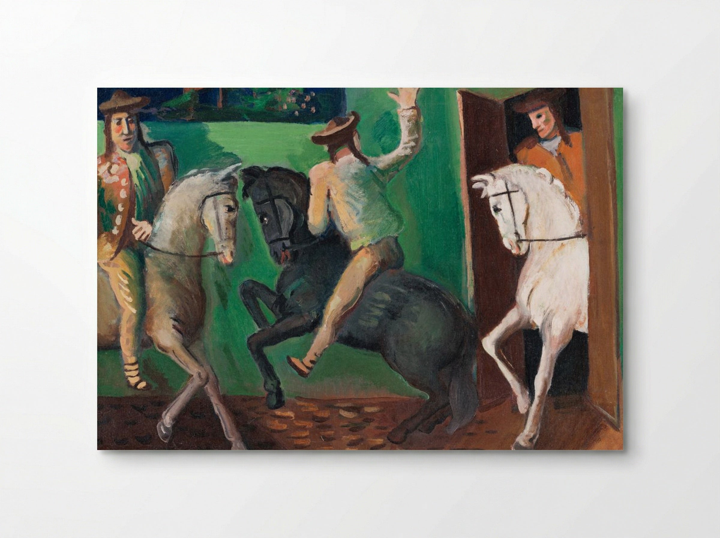 Riders on Horses - Cyprián Majerník - Poster