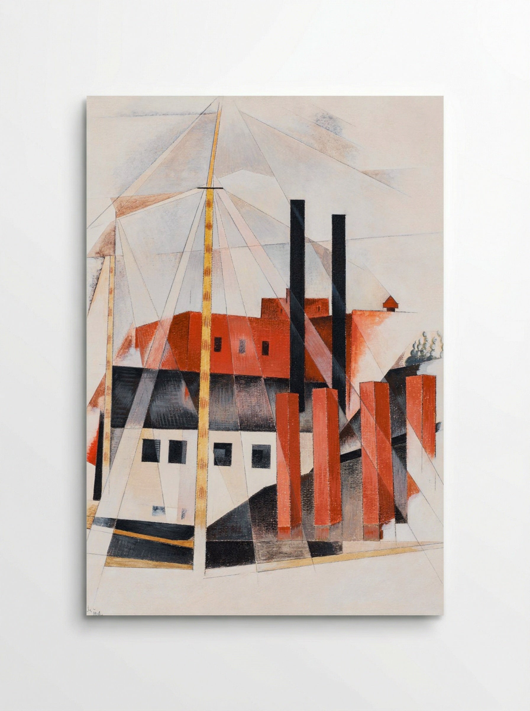 Piano Mover's Holiday - Charles Demuth - Poster